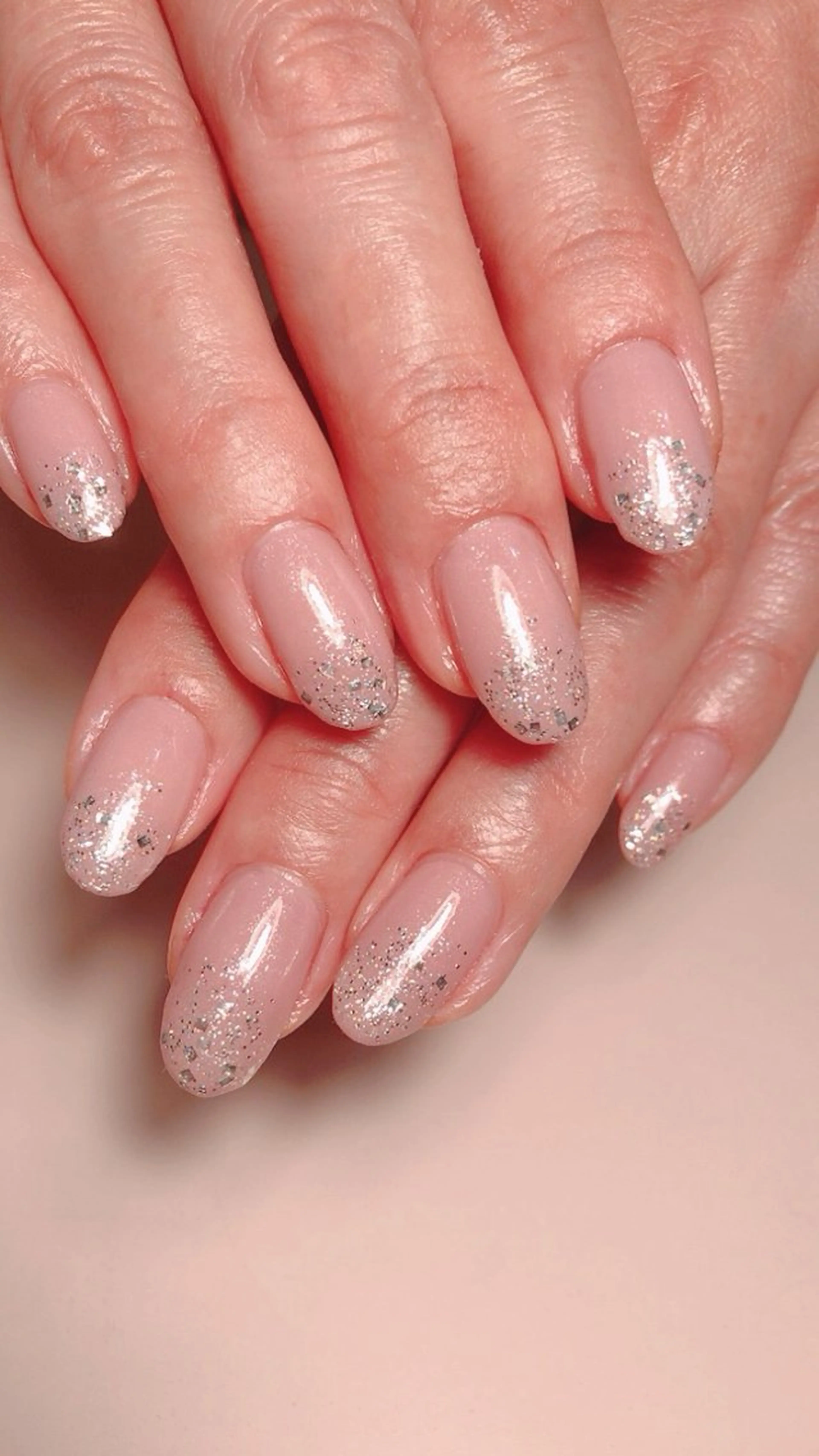 【ハンド】パラジェルモニター/ラメカラーグラデーションのみ/オフ無の写真