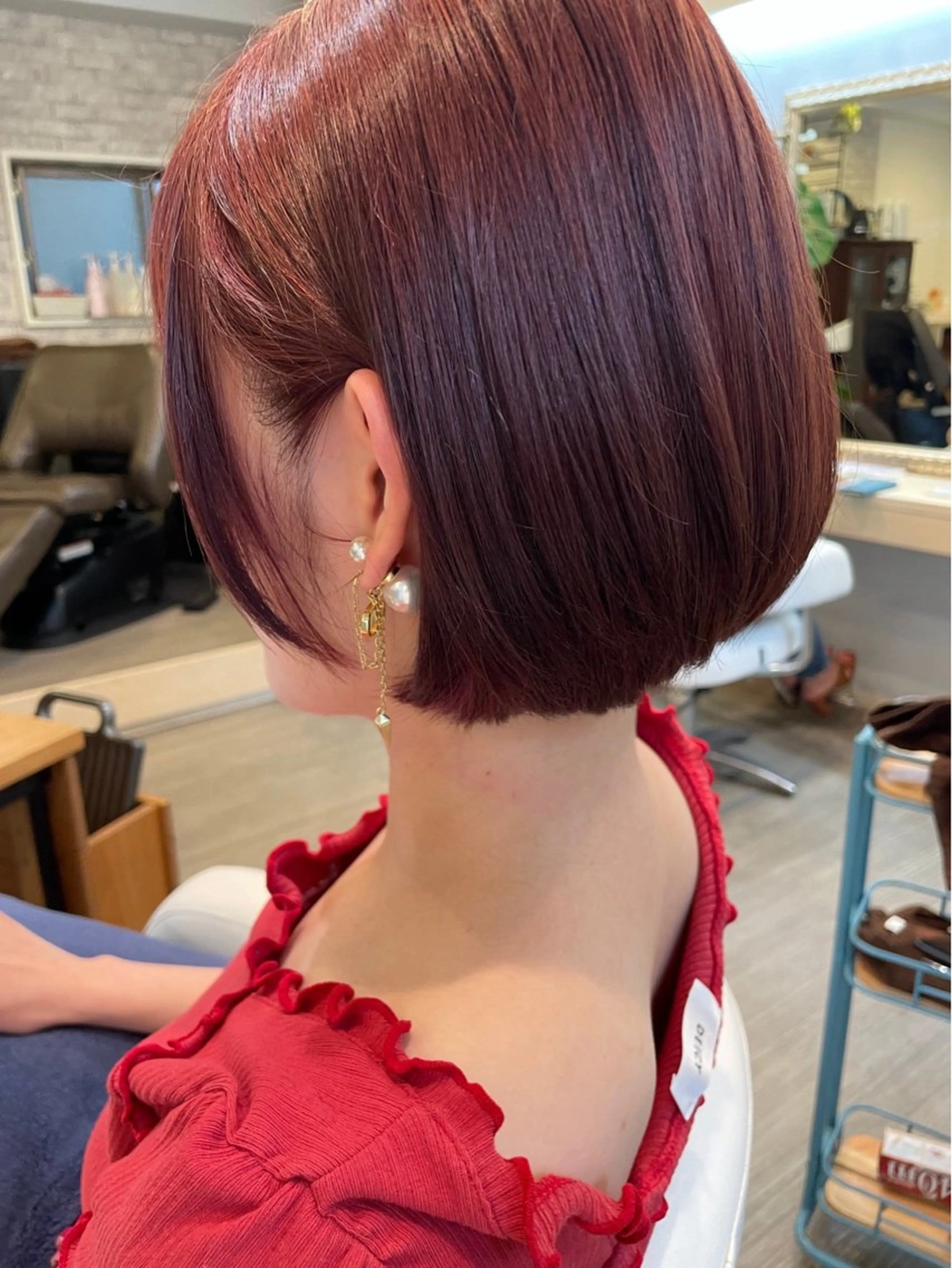 カラー 大矢 美奈子のヘアスタイル