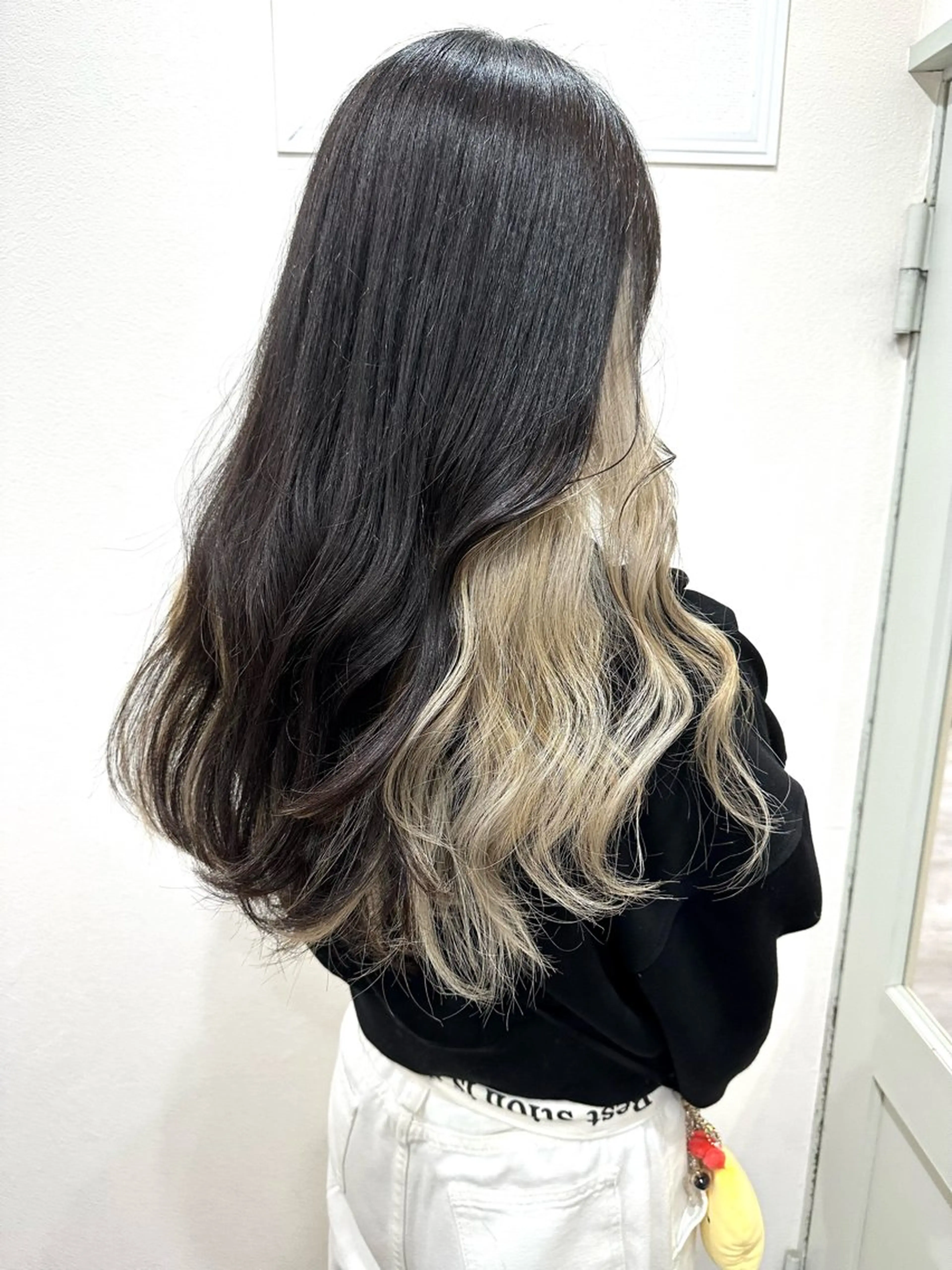 ロング カラー ベージュカラー ブリーチ ホワイトベージュ カット ヘアカラー トリートメント 2nd所属・🤍2nd🤍田所 美希のヘアスタイル