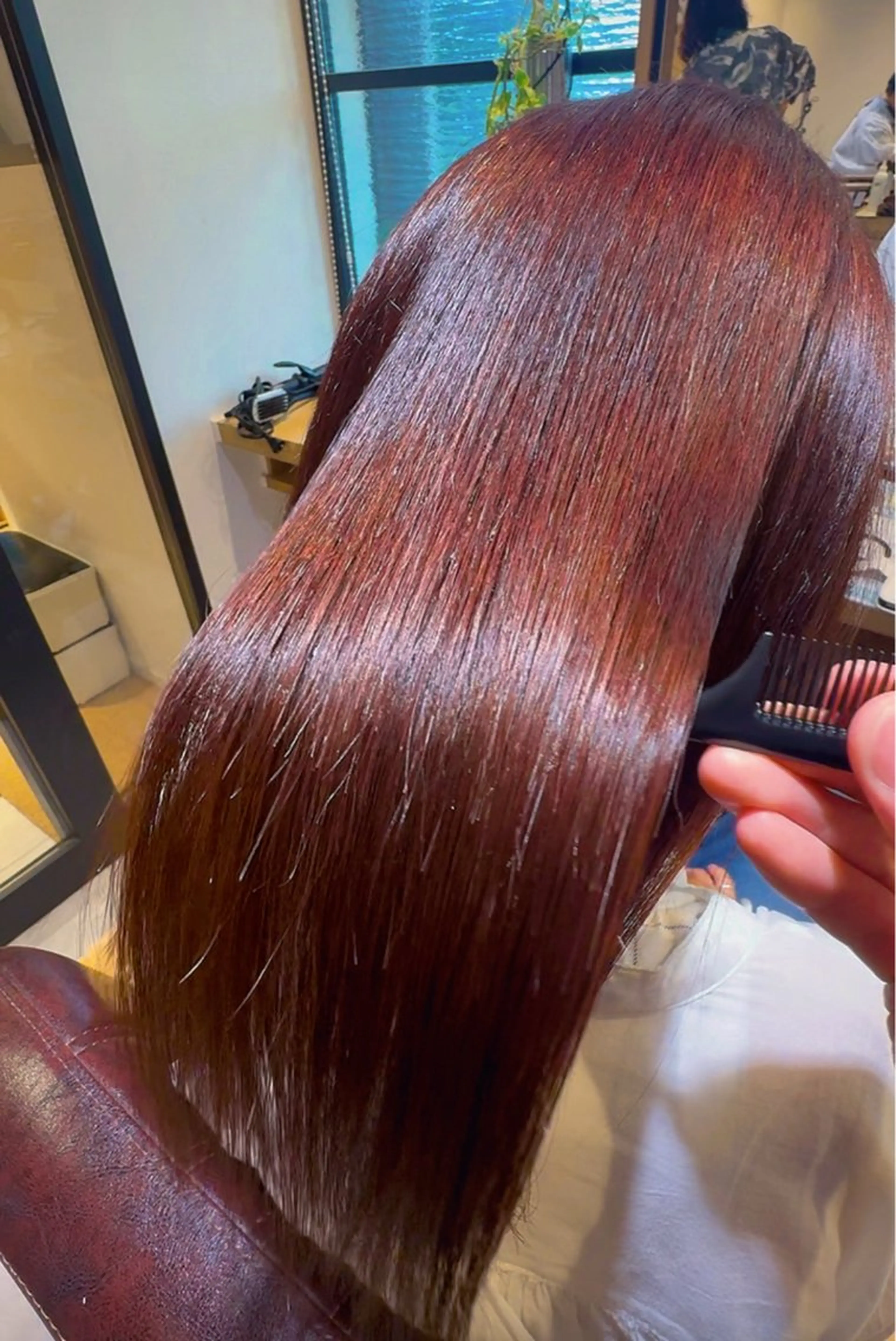 セミロング ヘアカラー トリートメント 保坂 一真のヘアスタイル