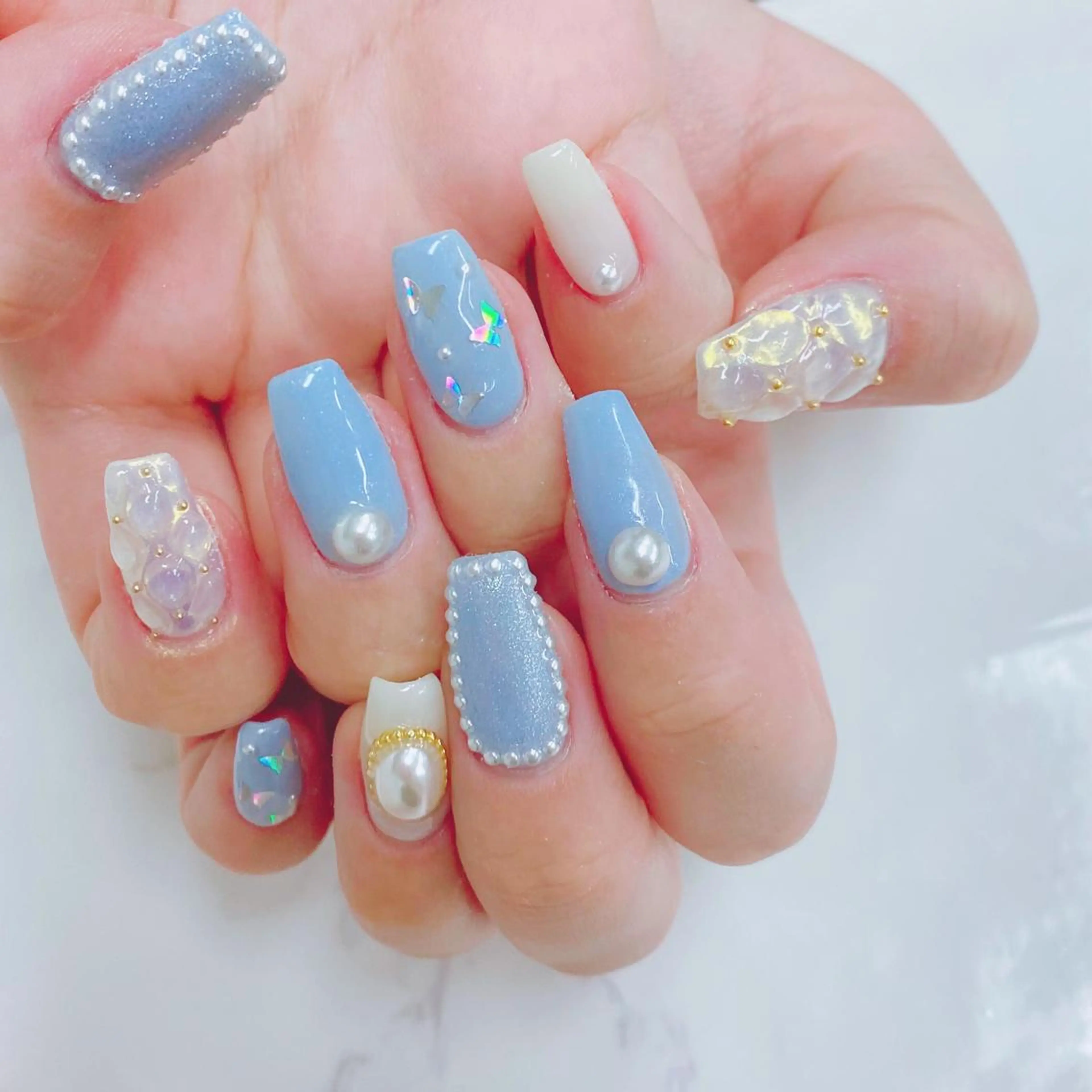ネイル nail &eye    ADDICT OHORI所属・addict 練習中のネイルデザイン