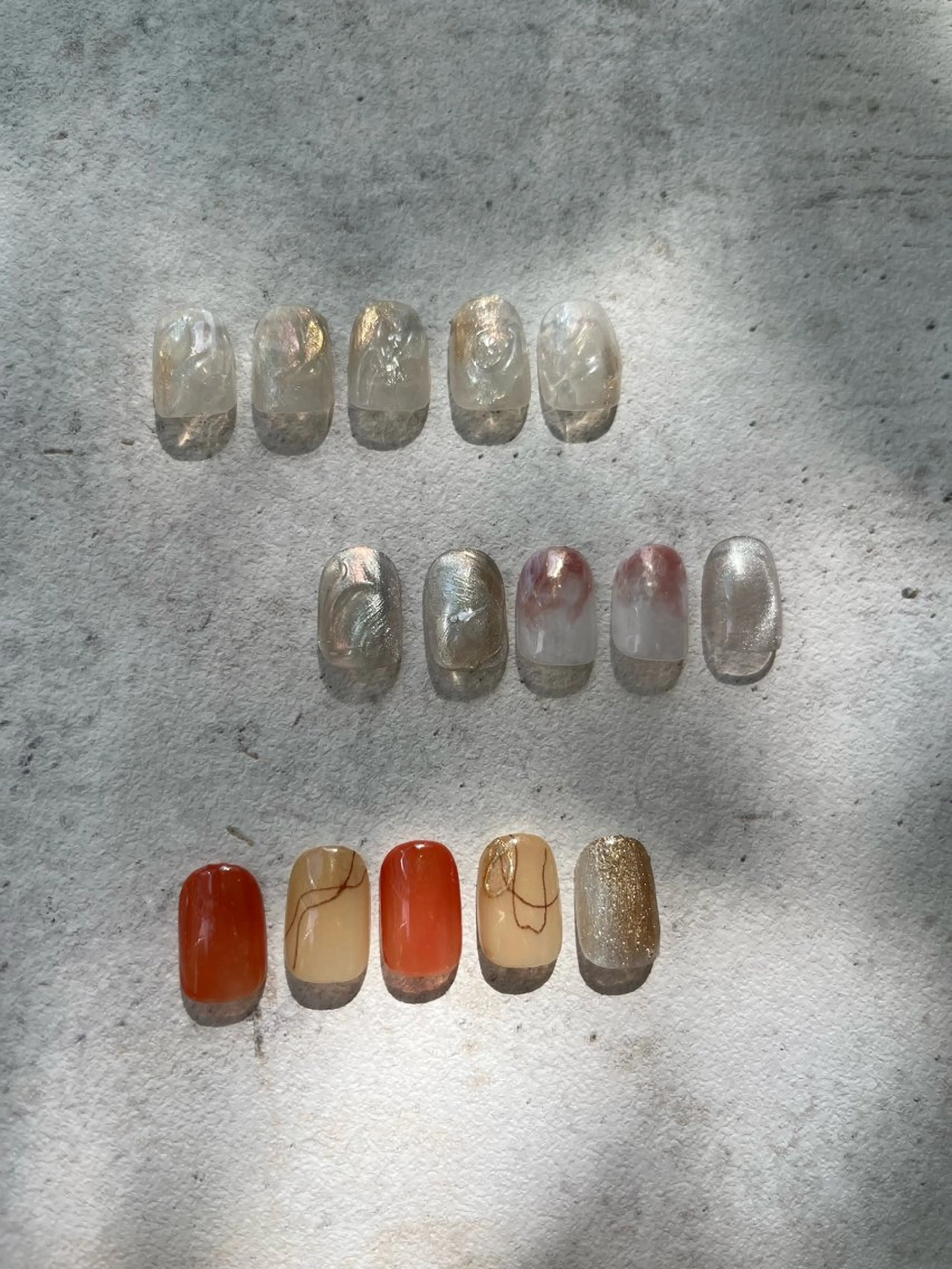 ネイル 谷田部 結衣のネイルデザイン