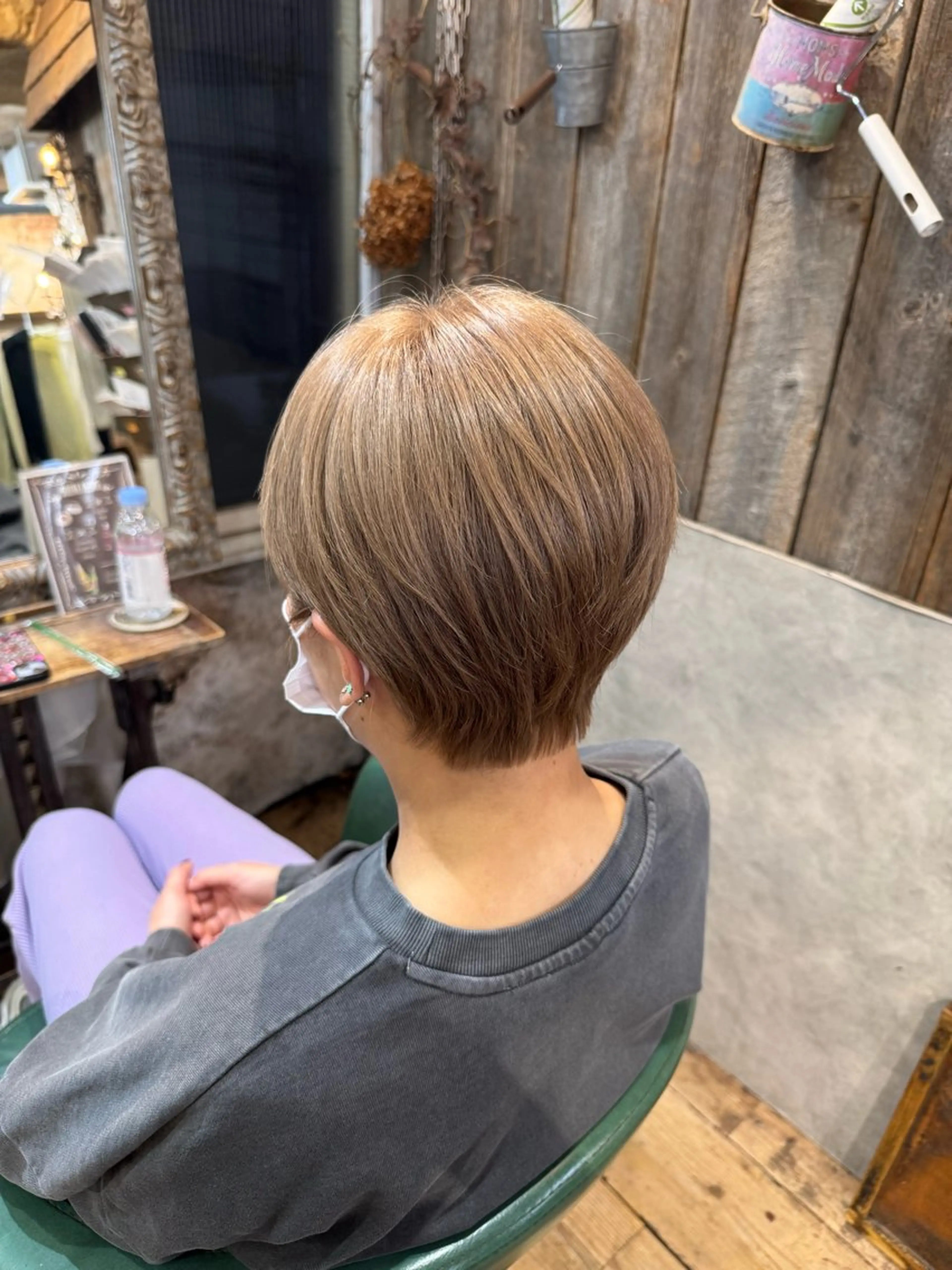 ショート ショートボブ ボブ ショートヘア カット 髪質改善カラー /高山奈夕のヘアスタイル