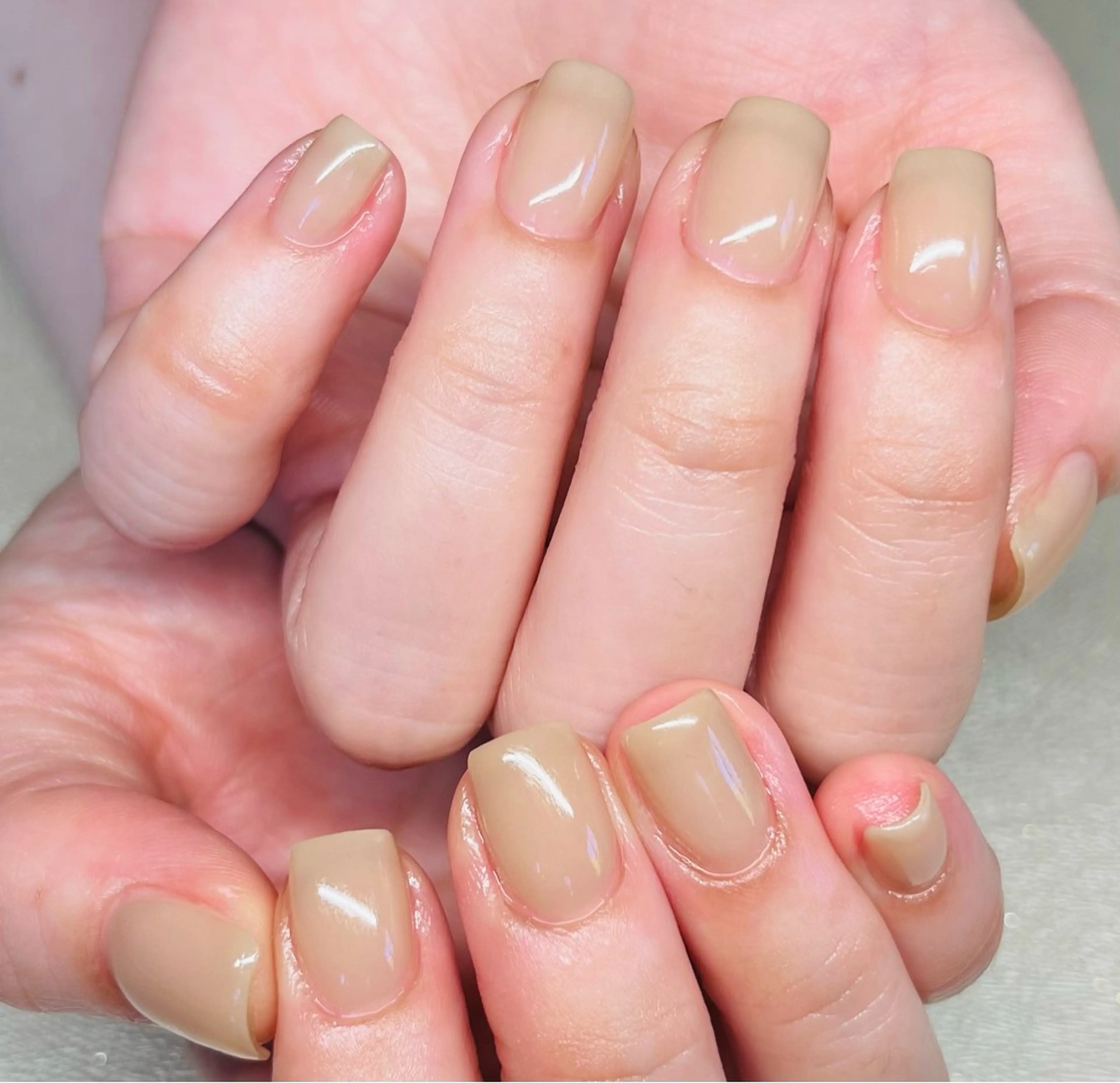 ネイル ハンドネイル 𝐴𝑁𝑈𝐸 トラブル爪育成専門のネイルデザイン