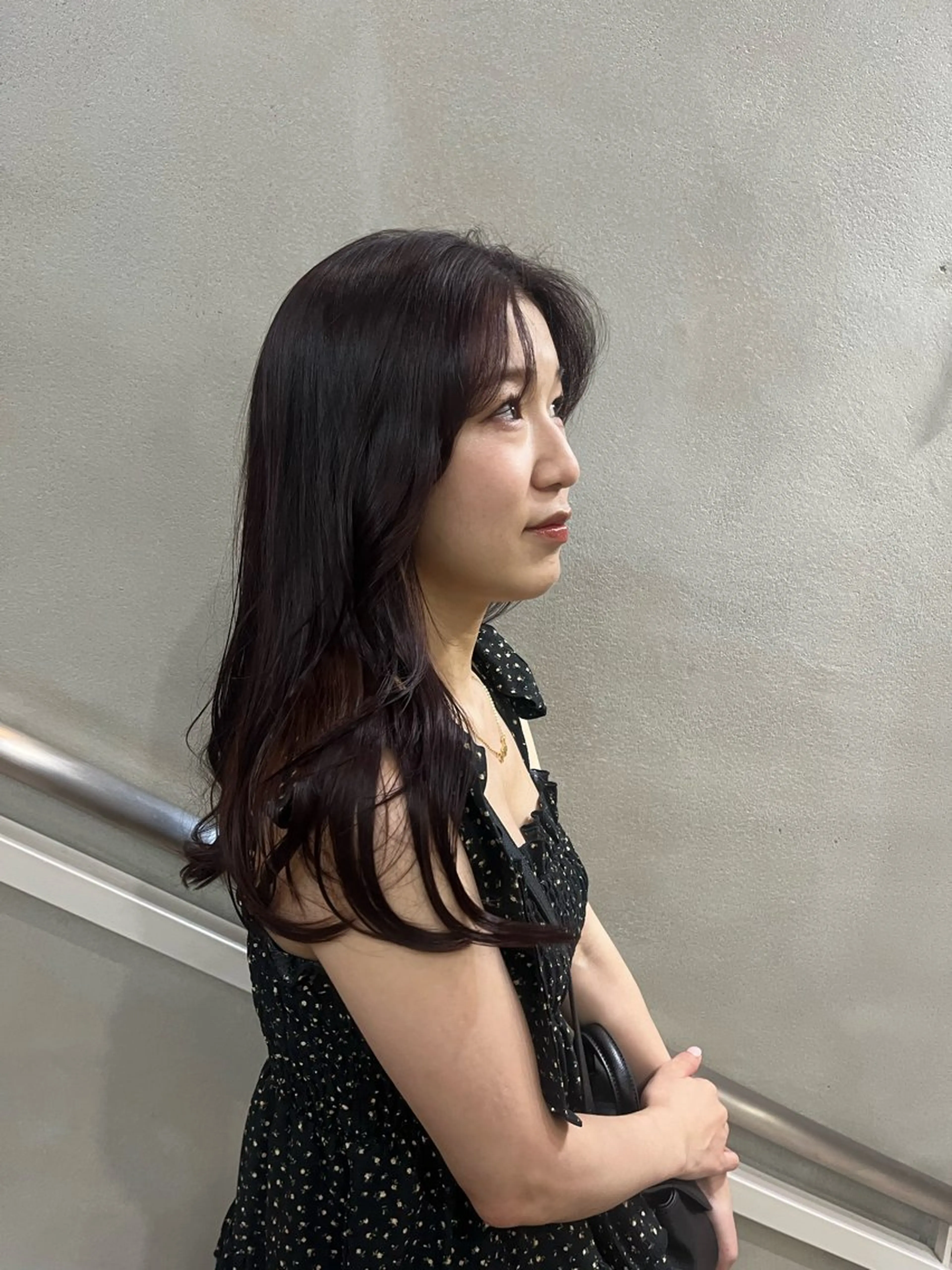 ロング カラー 佐藤 永夏のヘアスタイル