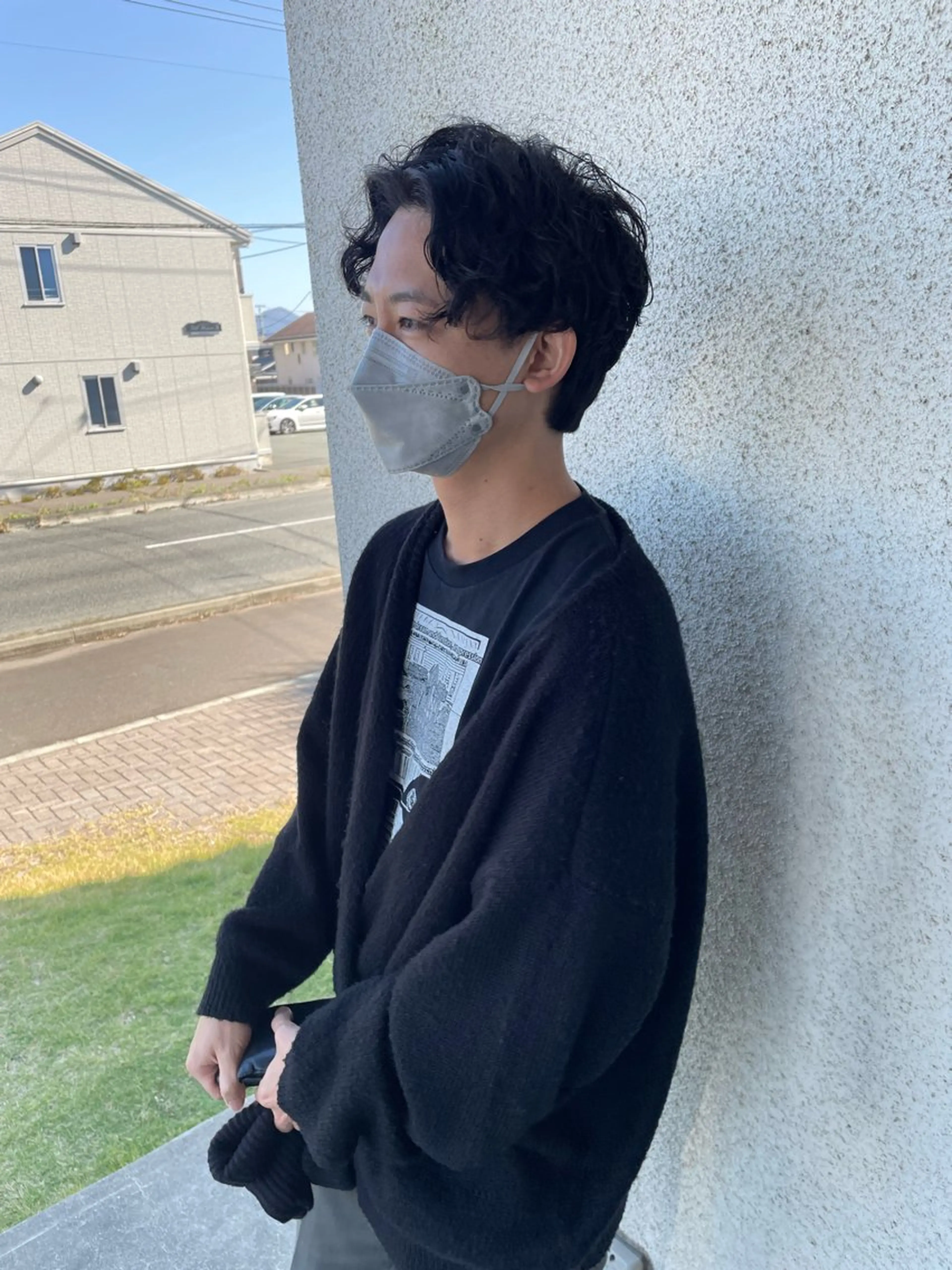 ショート カット パーマ 藤村 翔充のヘアスタイル