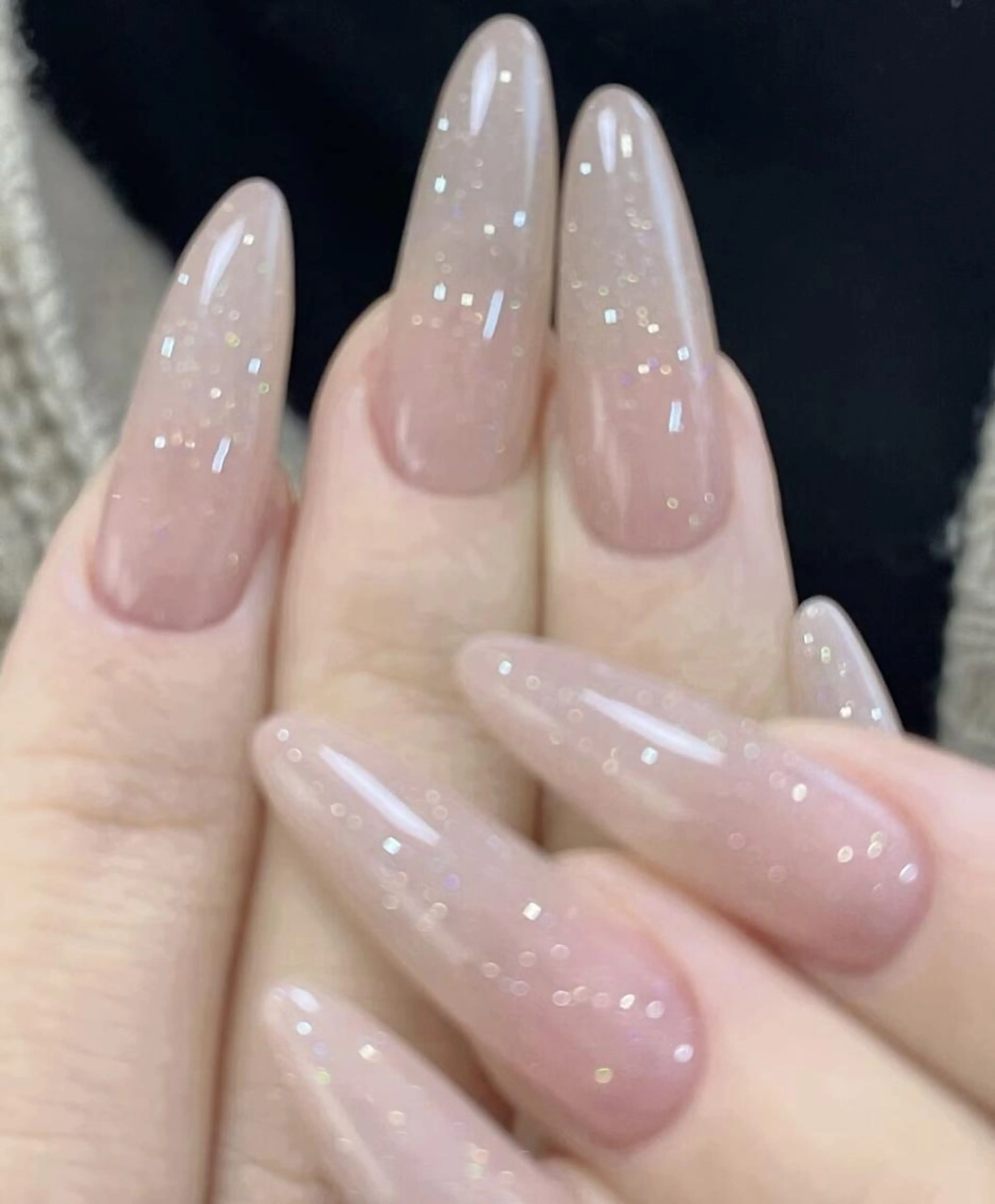 【初回ソフトジェルオフ無料】ハンドチップ10本長さ出し＋ワンカラー　¥7500の写真