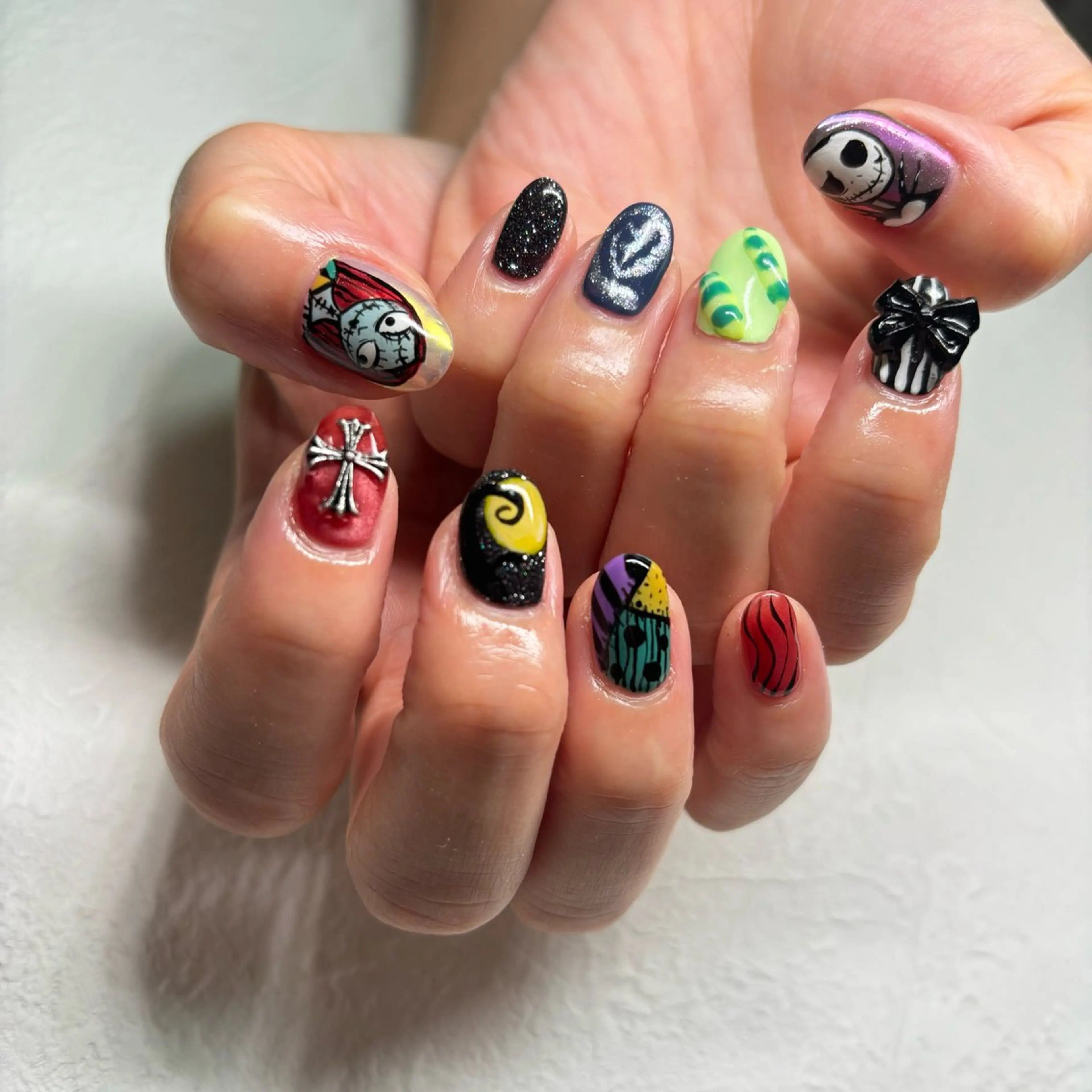 ネイル アートネイル RE💟N.NAIL ラテン系お姉さんのネイルデザイン