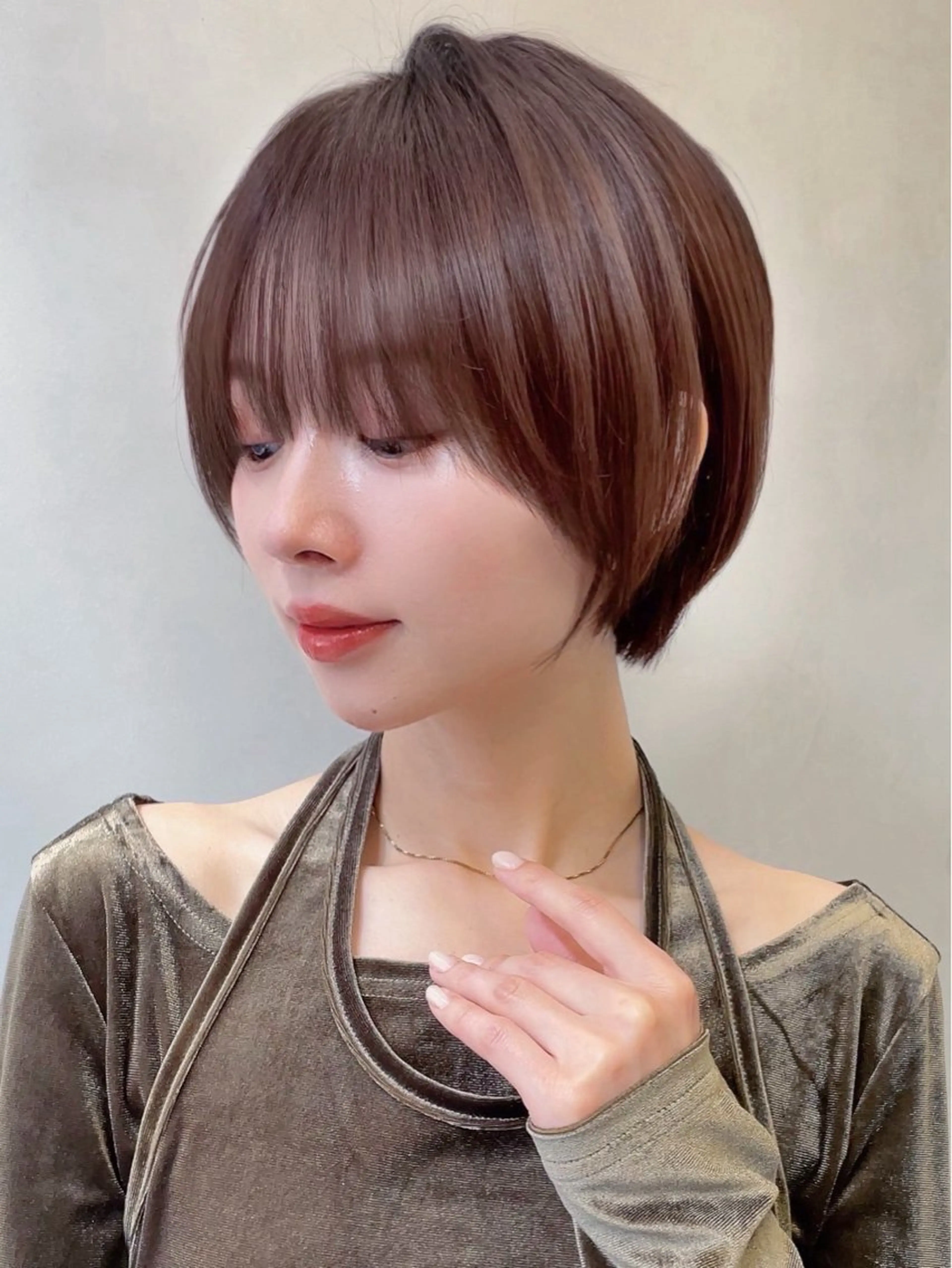 ショート カラー 大宮🫧艶カラー🩵 YUIのヘアスタイル