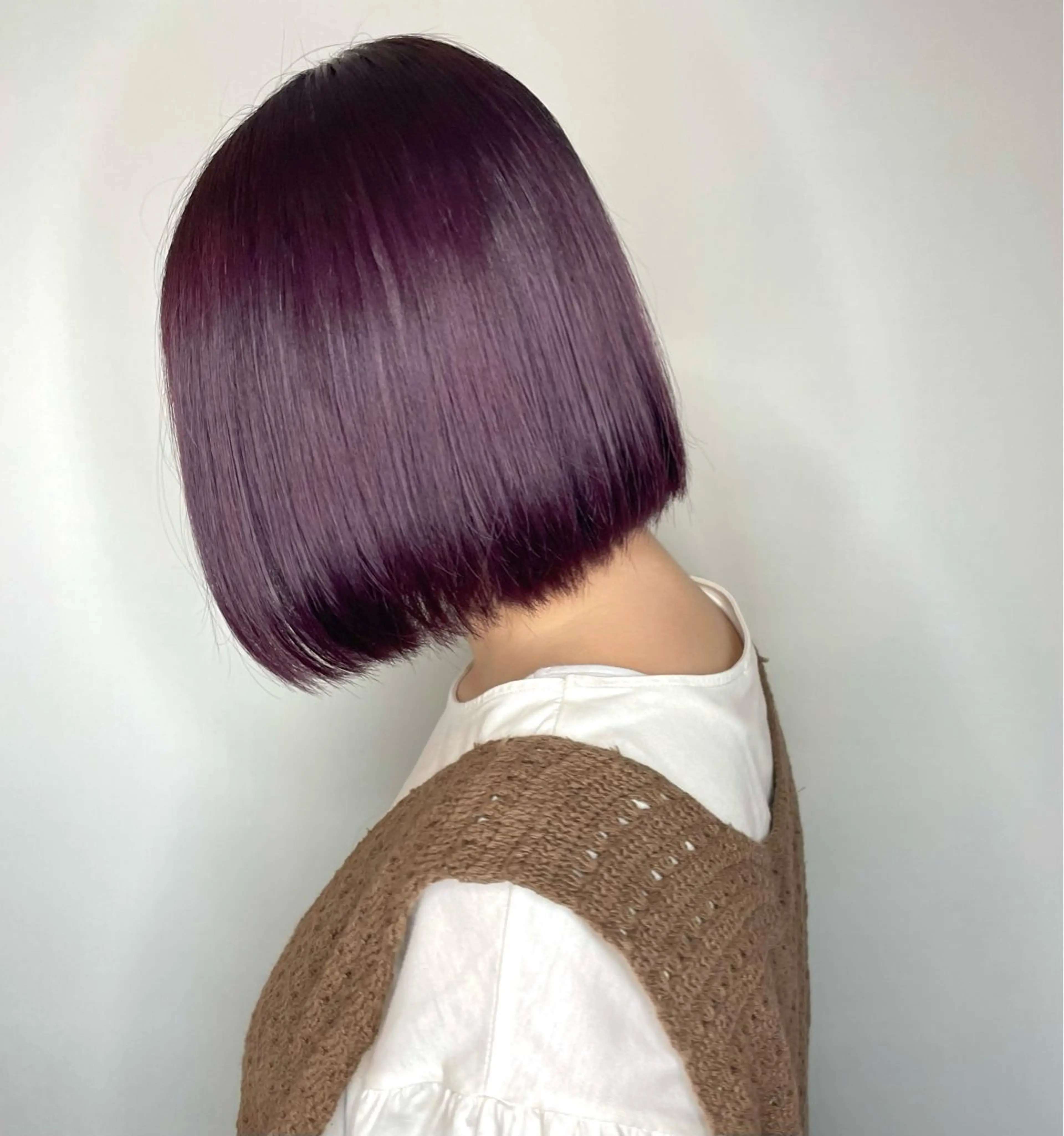 ショート カラー TIECHEL所属・韓国ナチュラル・ ベージュ/落合夏希のヘアスタイル