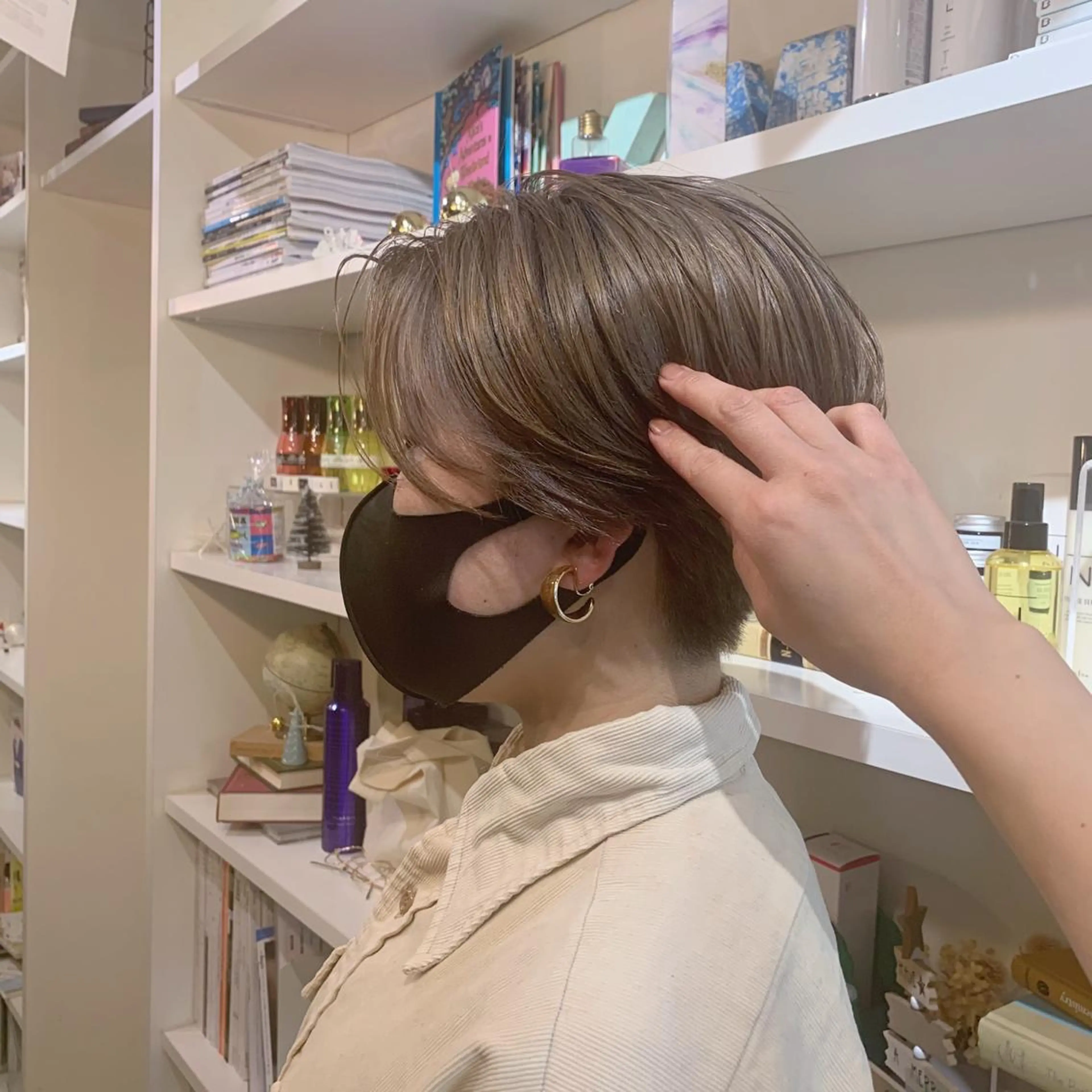 カラー Noele hair atelier(ノエルヘアアトリエ)所属・北上ゆい/個性派/ ナチュラルアレンジのヘアスタイル