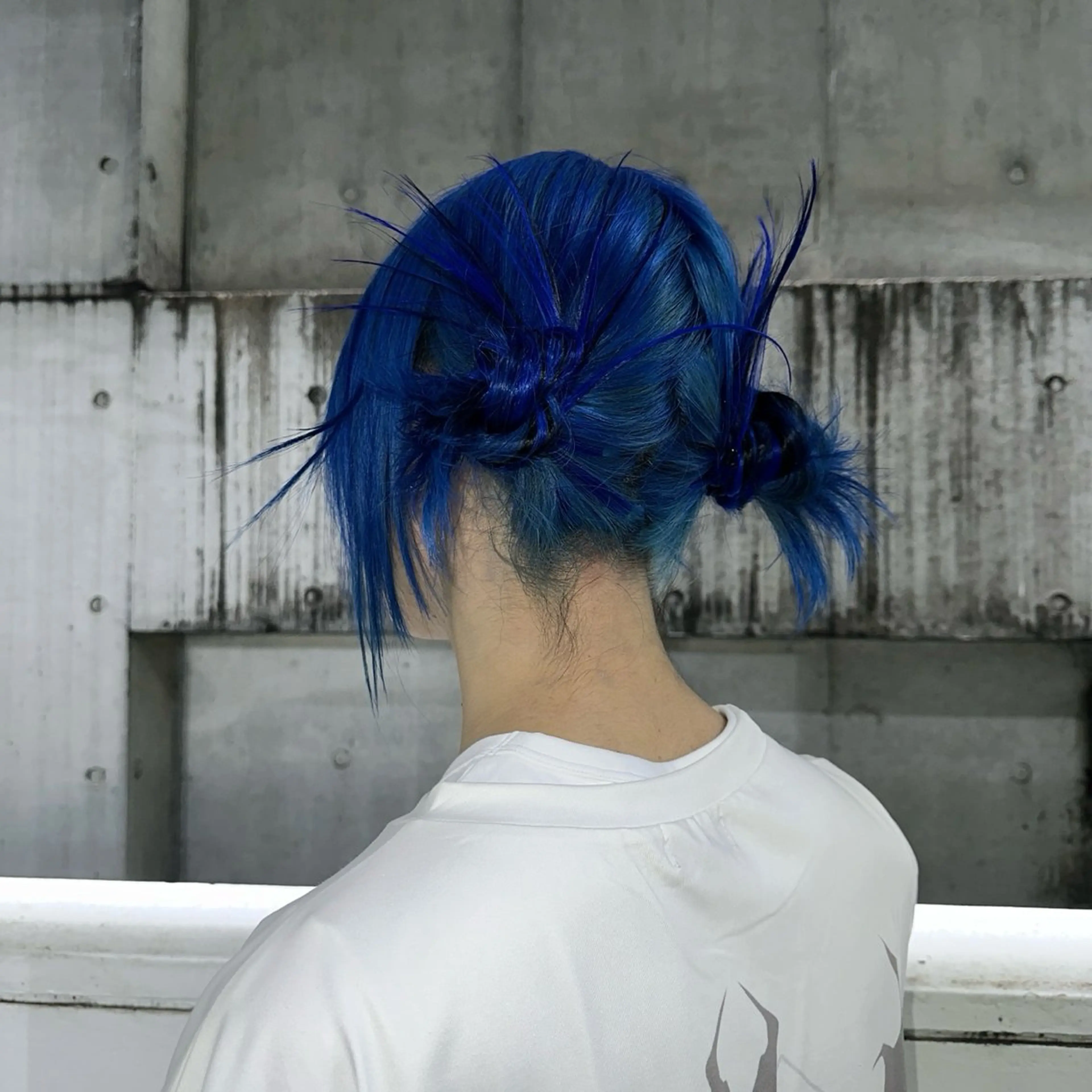 ロング カラー エクステ ハイトーン/ウルフ /エクステ/ましろのヘアスタイル