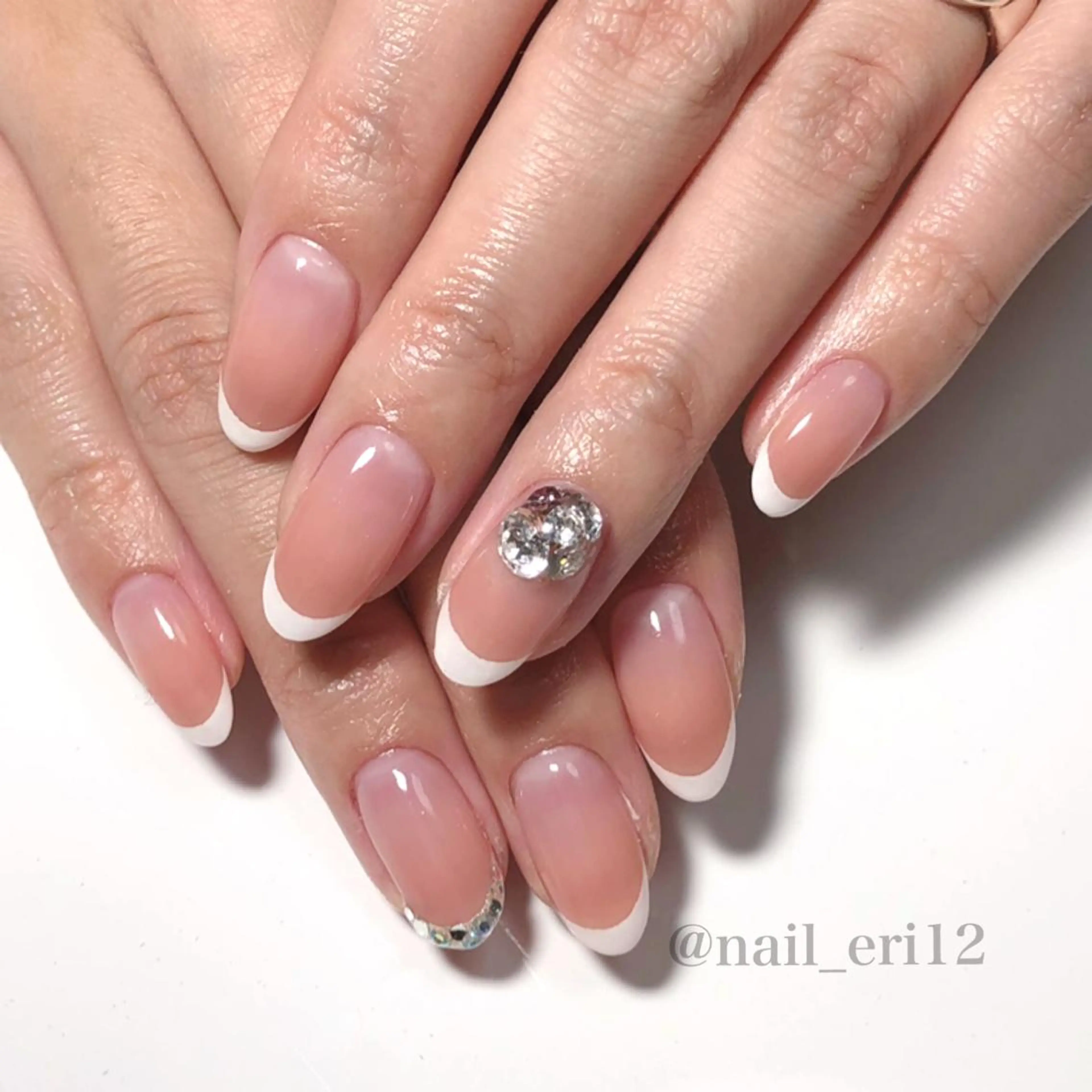 ミディアム ネイル nail salon &e eriのネイルデザイン