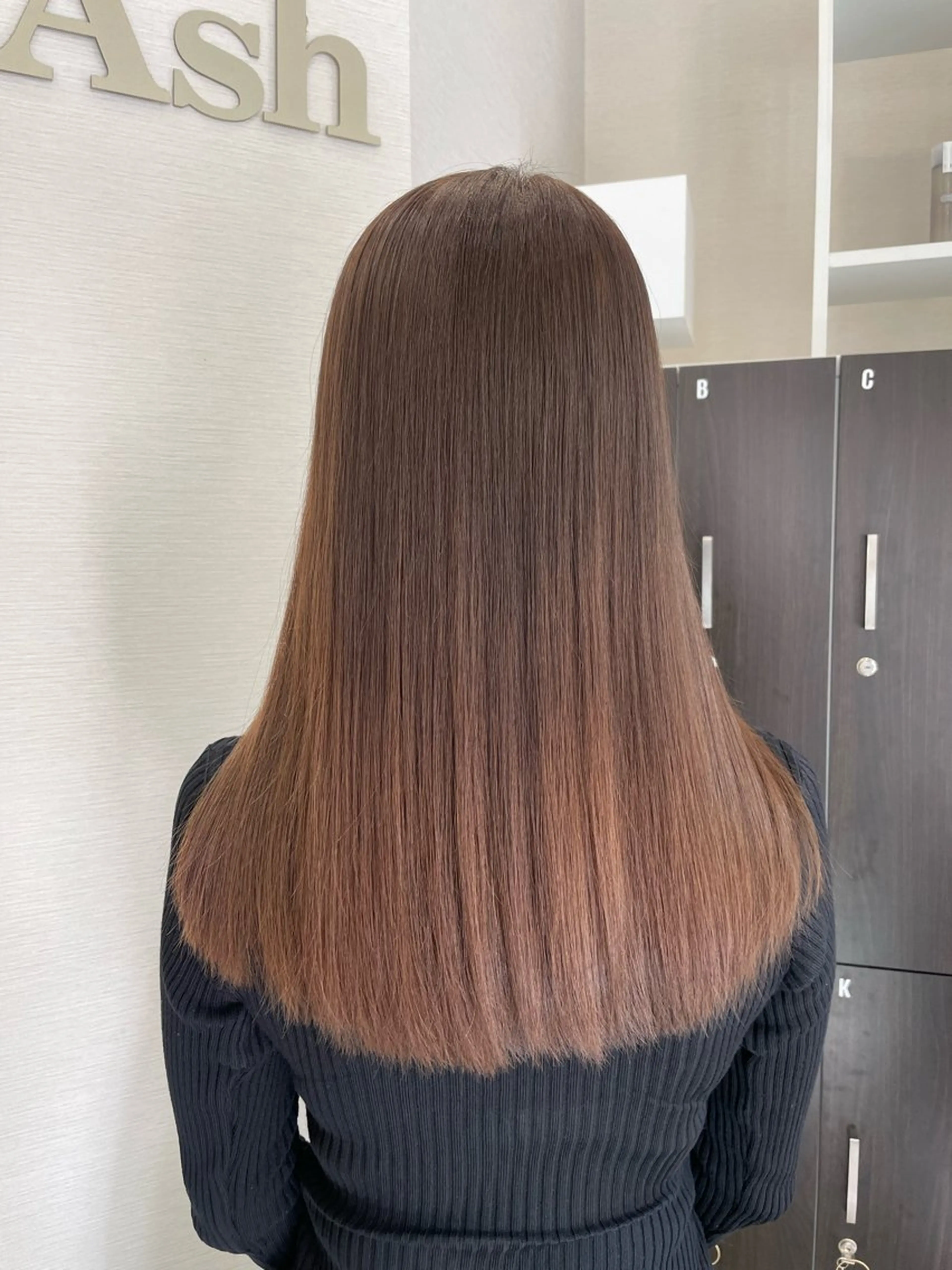 ミディアム カラー メンズ グレージュ 🦋髪質改善 今宮梨沙🦋のヘアスタイル