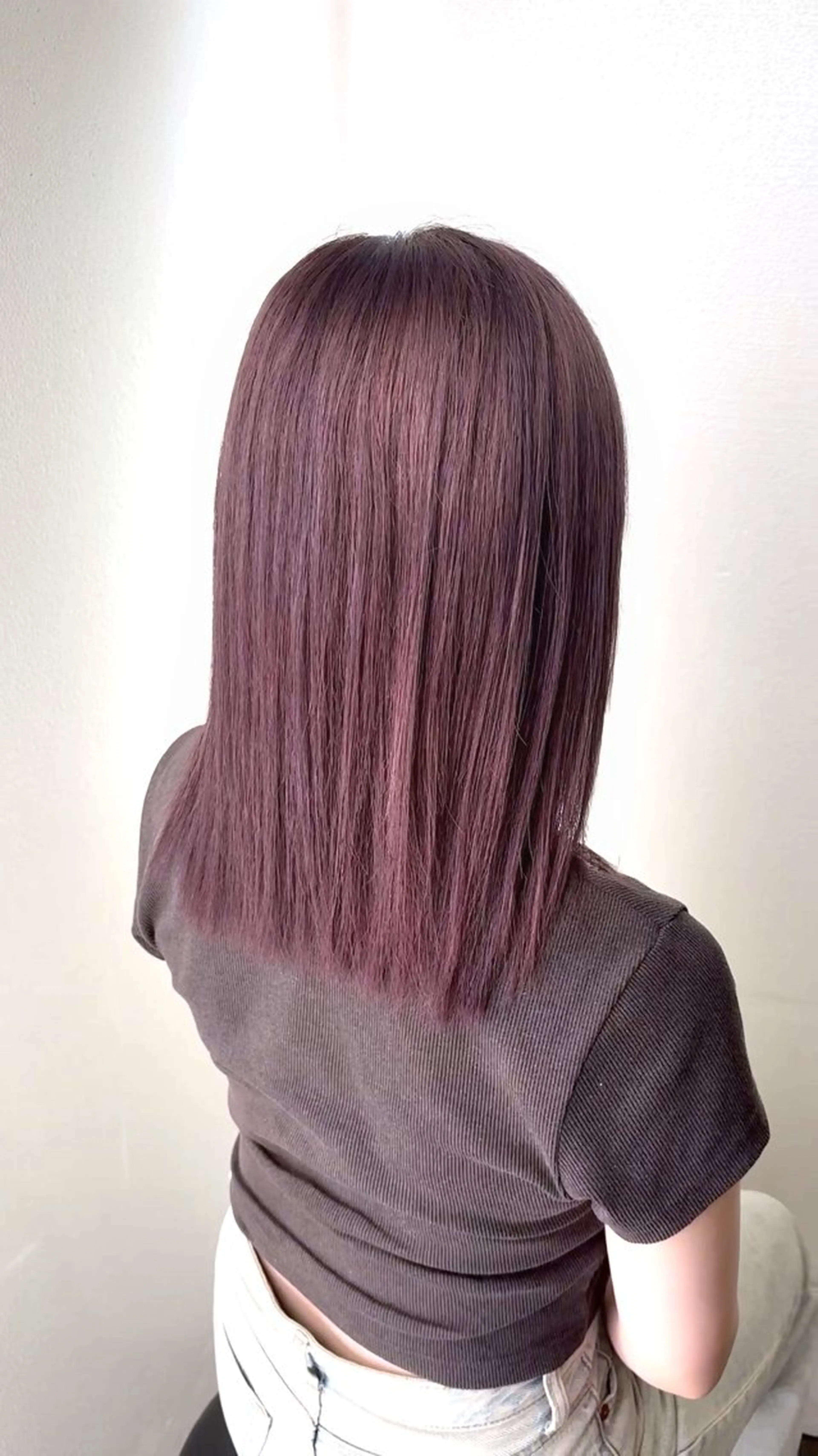 カラー 上島 彩のヘアスタイル