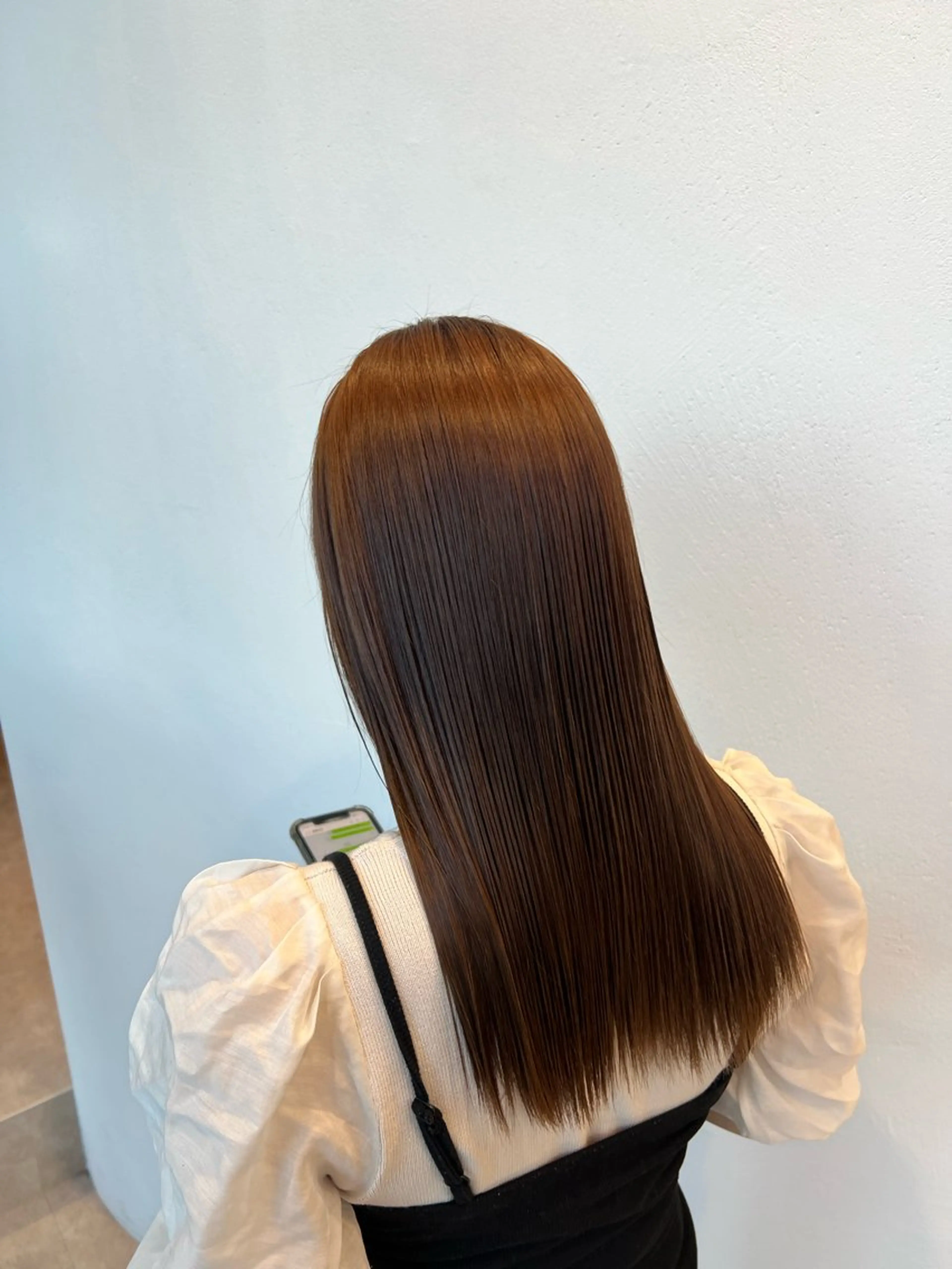 ミディアム カラー ✨髪質改善 縮毛矯正 艶髪 立川 コウキ✨のヘアスタイル