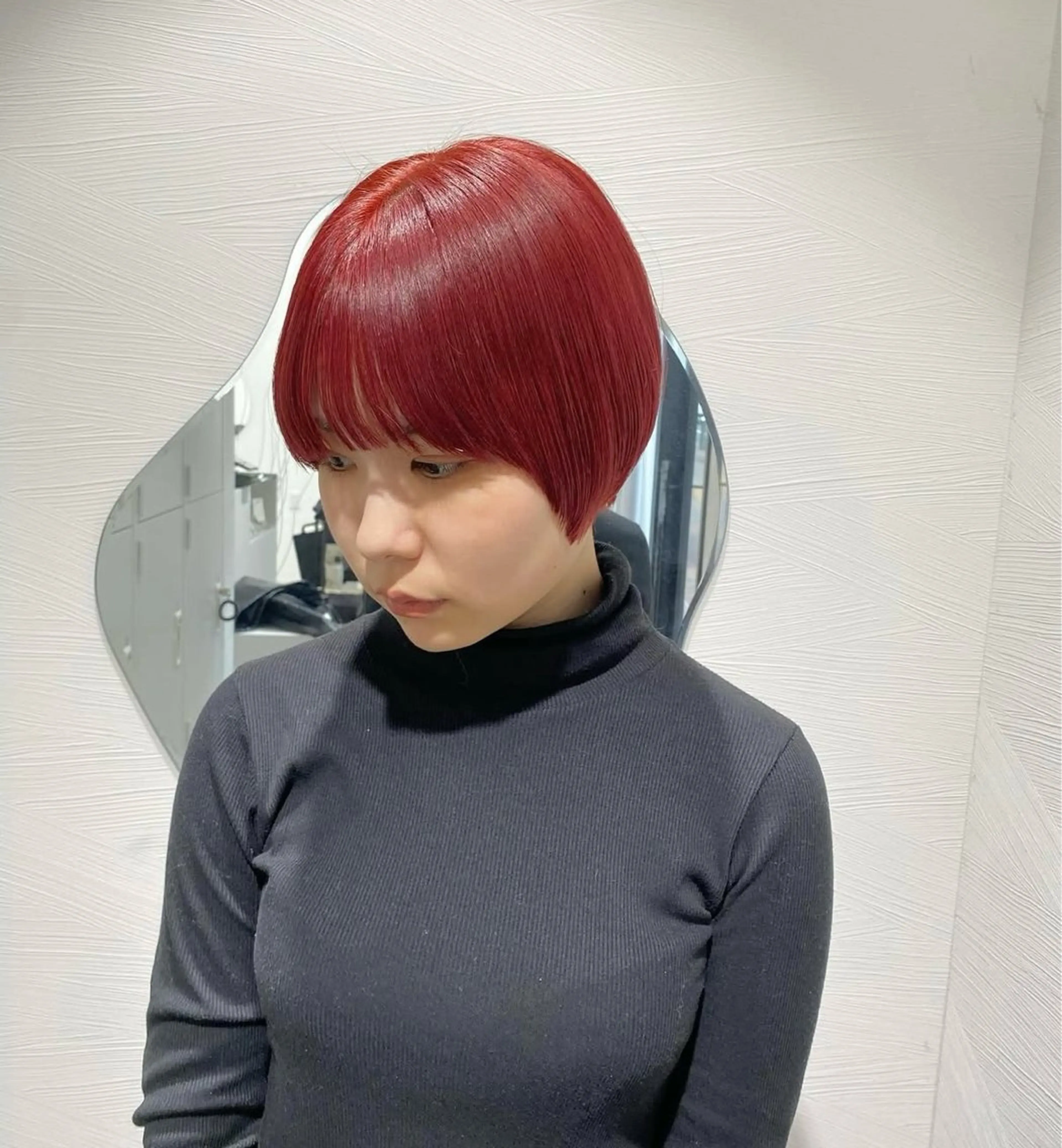 ショート カット ヘアカラー トリートメント ショートヘアとカラー の専門家/もりしーのヘアスタイル