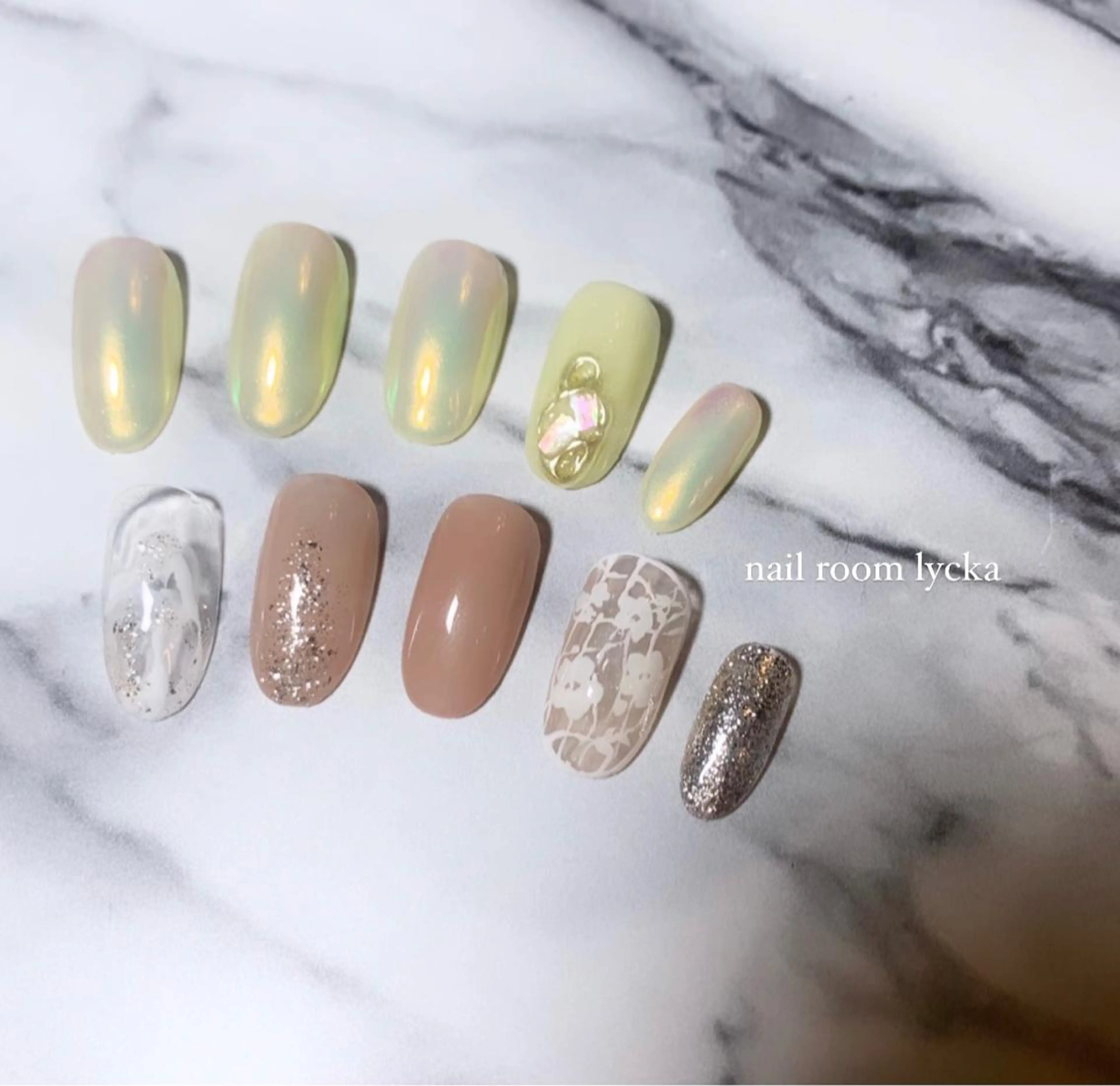 ネイル ﾈｲﾙﾙｰﾑﾘｯｶ 𝐦𝐚𝐲𝐮のネイルデザイン