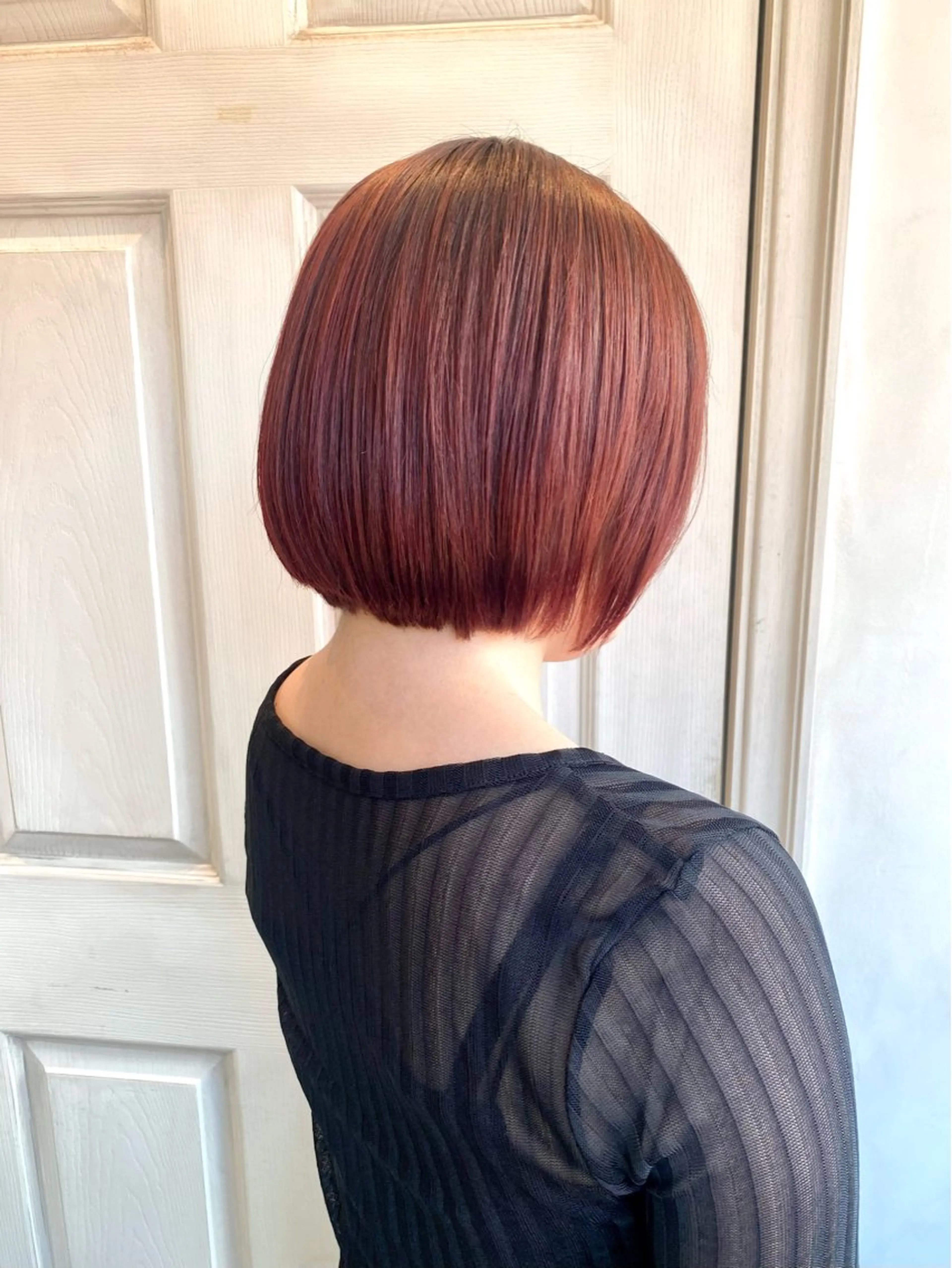 ショート カラー ダブルカラー ヘアカラー トリートメント 千 田のヘアスタイル