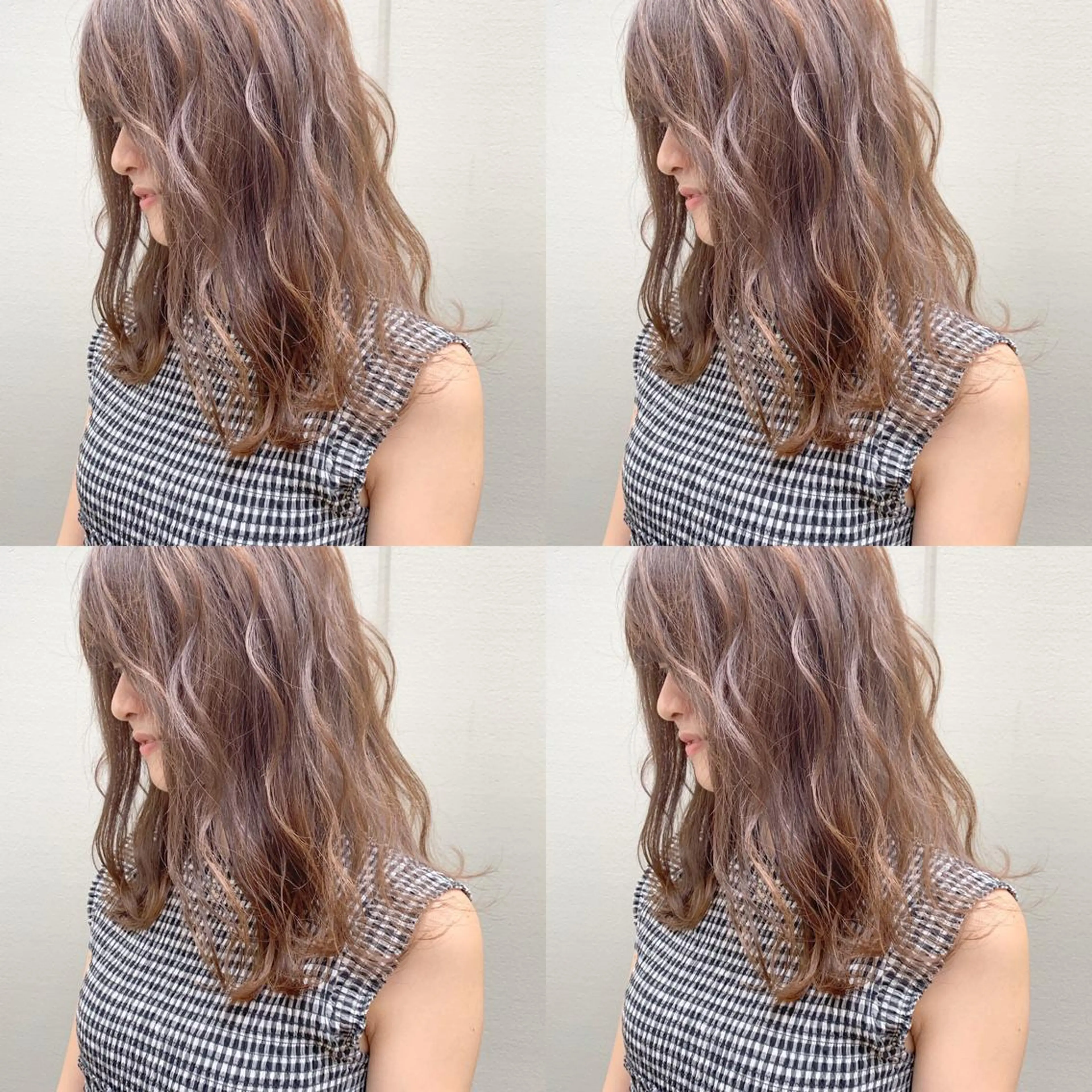 カラー 透明感/オリーブ/ グレージュ/YUKAのヘアスタイル