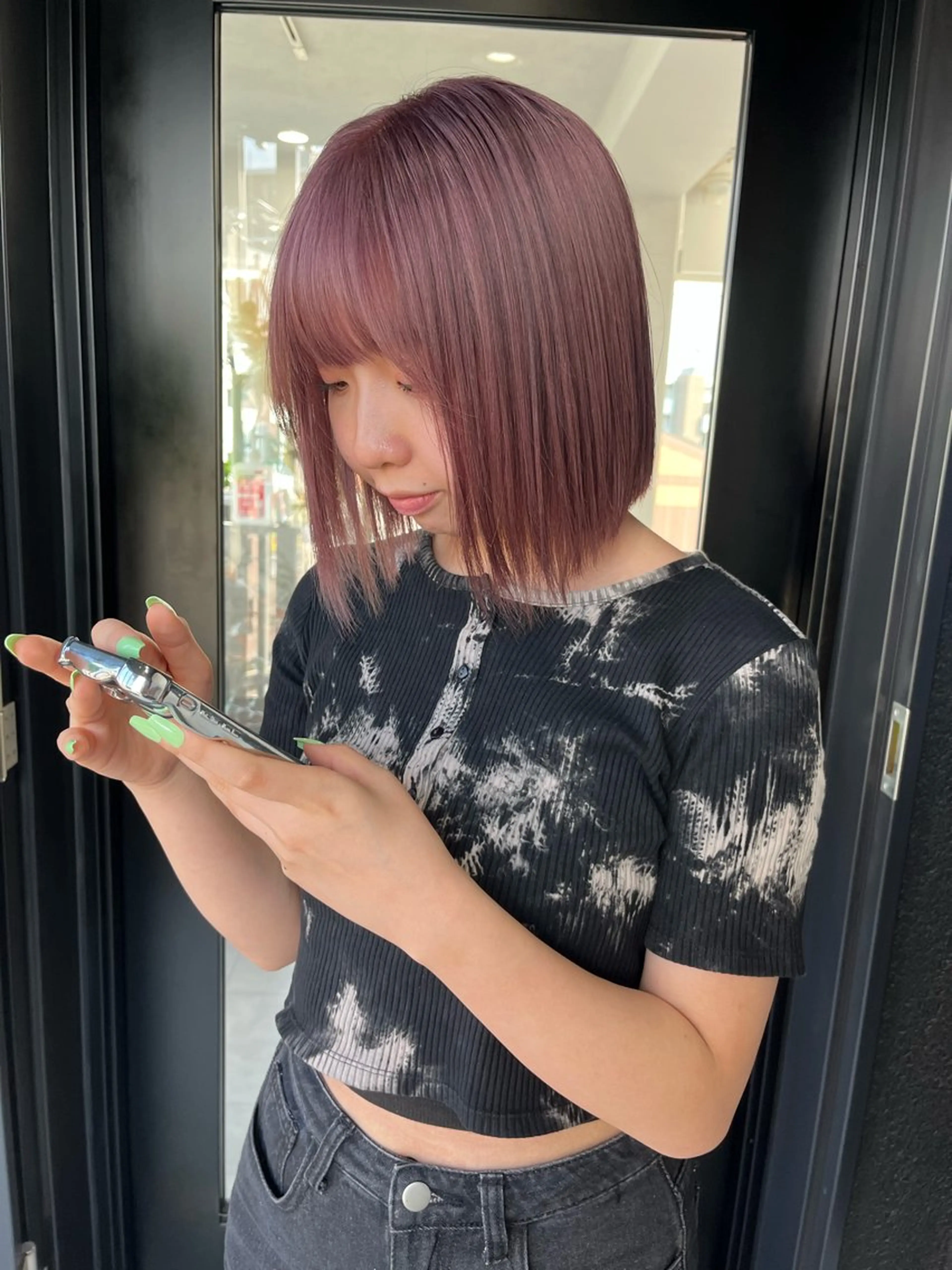 ショート カラー カット ヘアカラー トリートメント ダブルカラー🩰 CHIHIRO👒のヘアスタイル