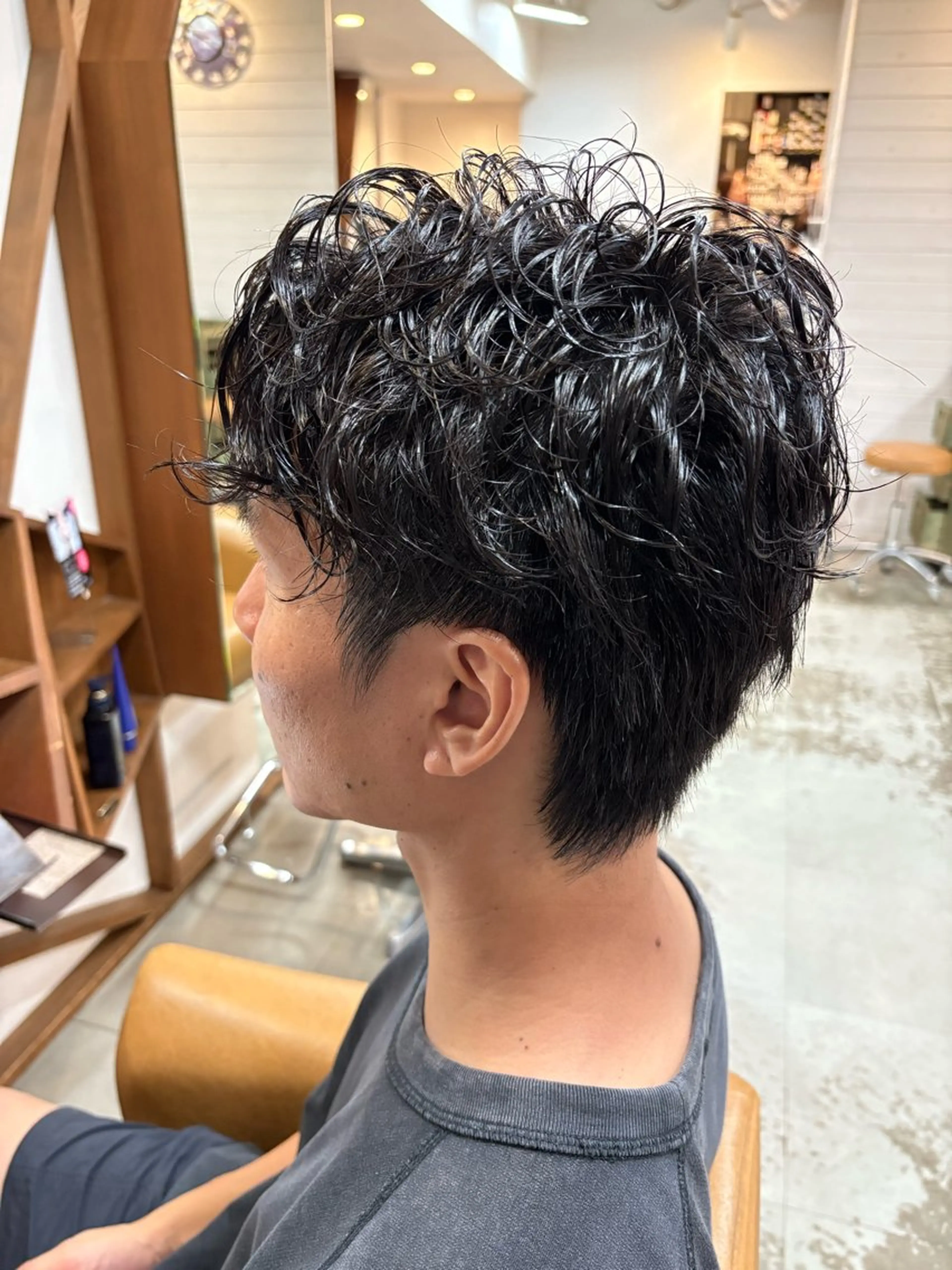 パーマ メンズ ORO西宮/ ナカエ テッタのヘアスタイル