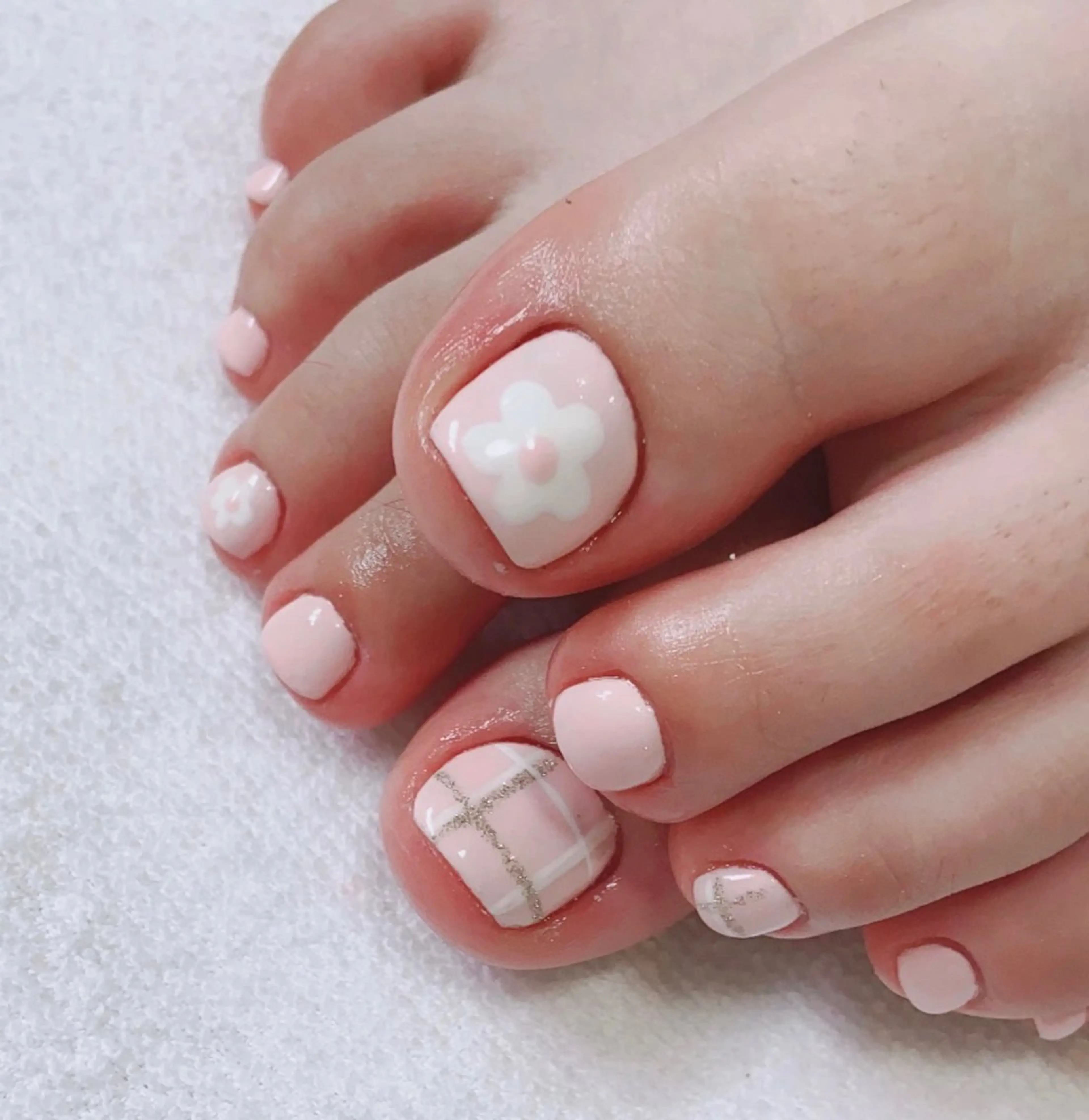 ネイル フットネイル HandSnail自宅サロン所属・HandSnail 座間自宅ネイルサロンのネイルデザイン