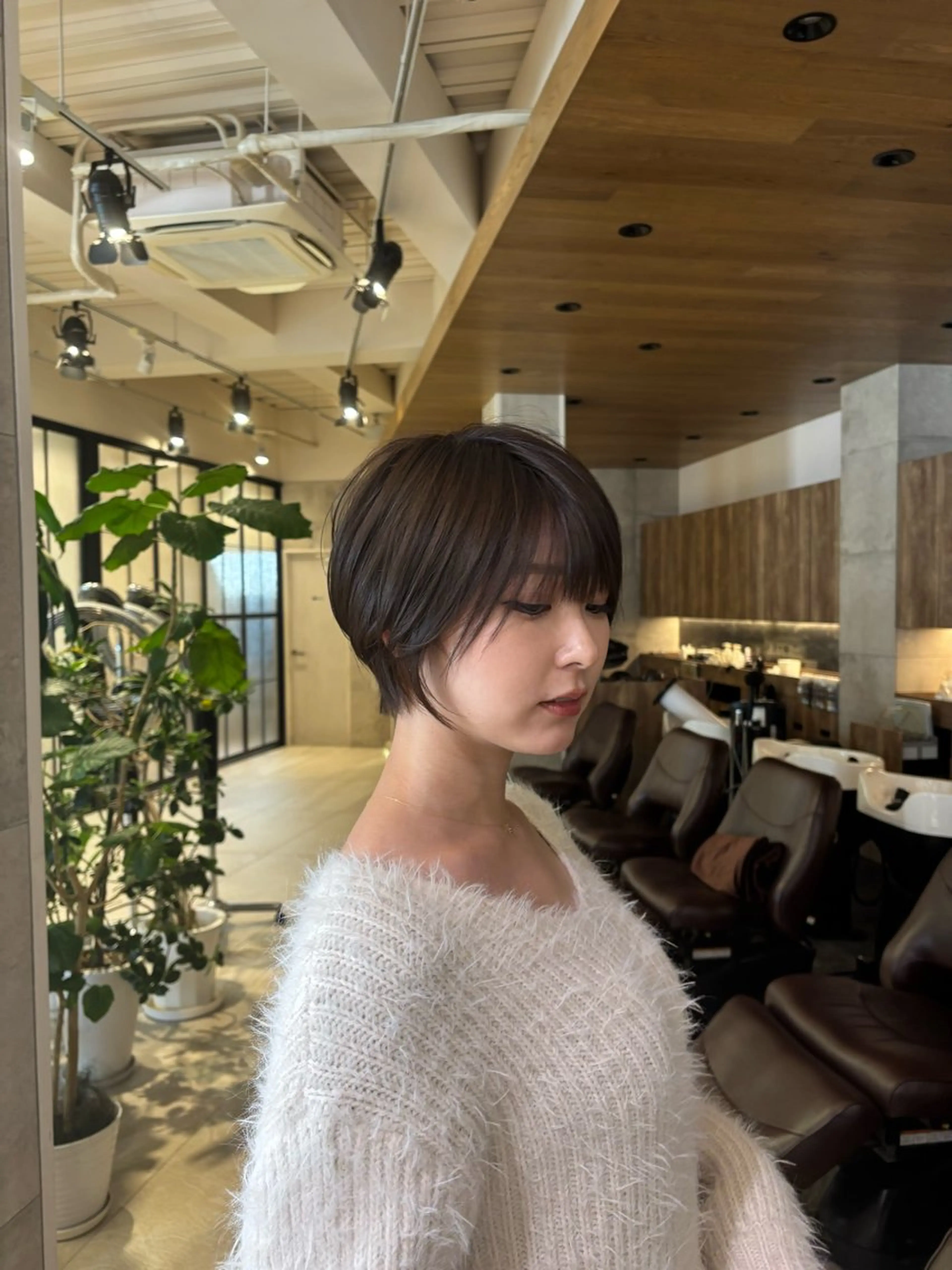 ショート 無料カットモデル /小顔ショート/荒砂のヘアスタイル