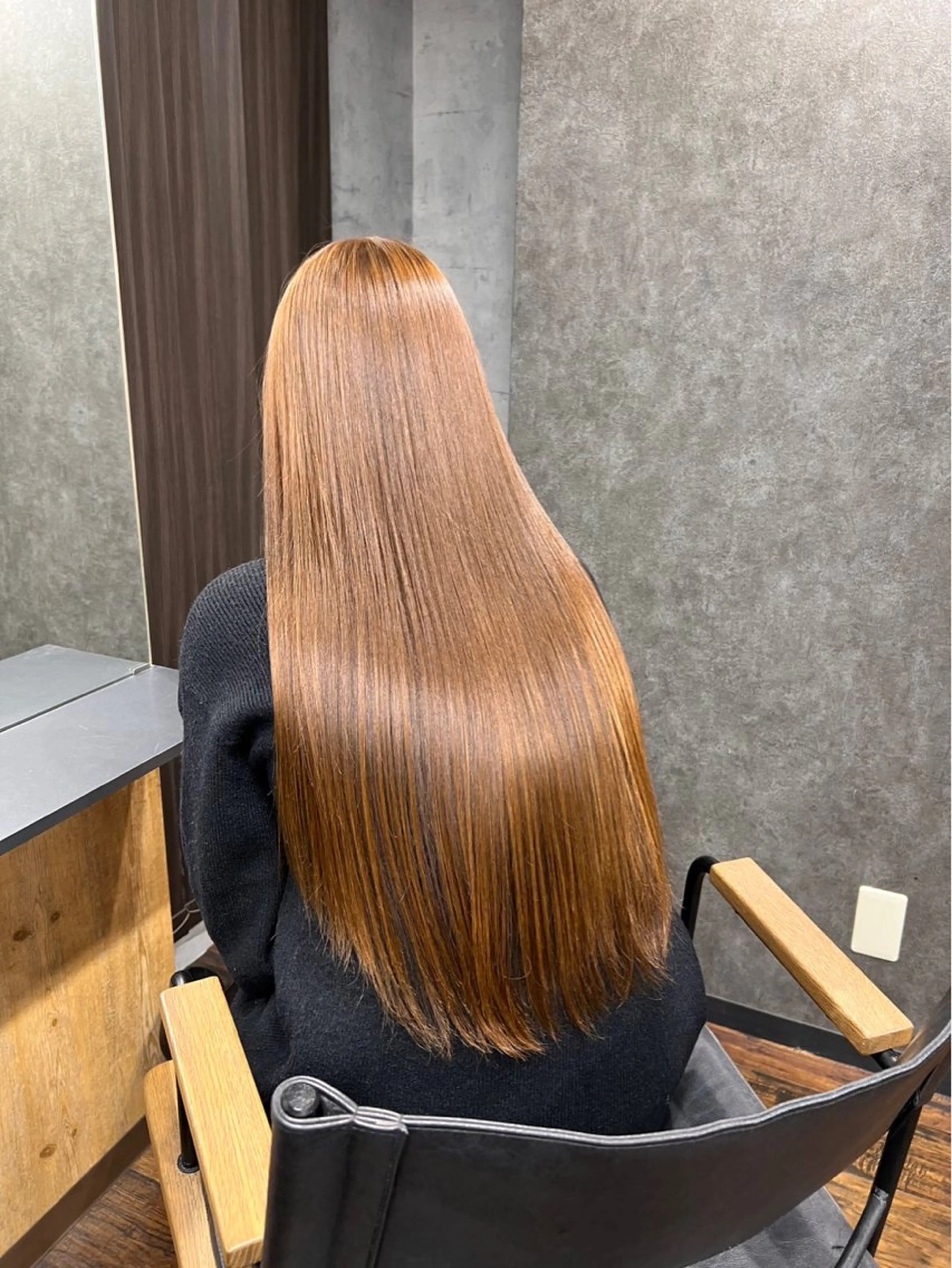 ロング カラー パーマ ヘアアレンジ foi. フォワ所属・🇰🇷韓国トレンド ヘア🇰🇷高田のヘアスタイル