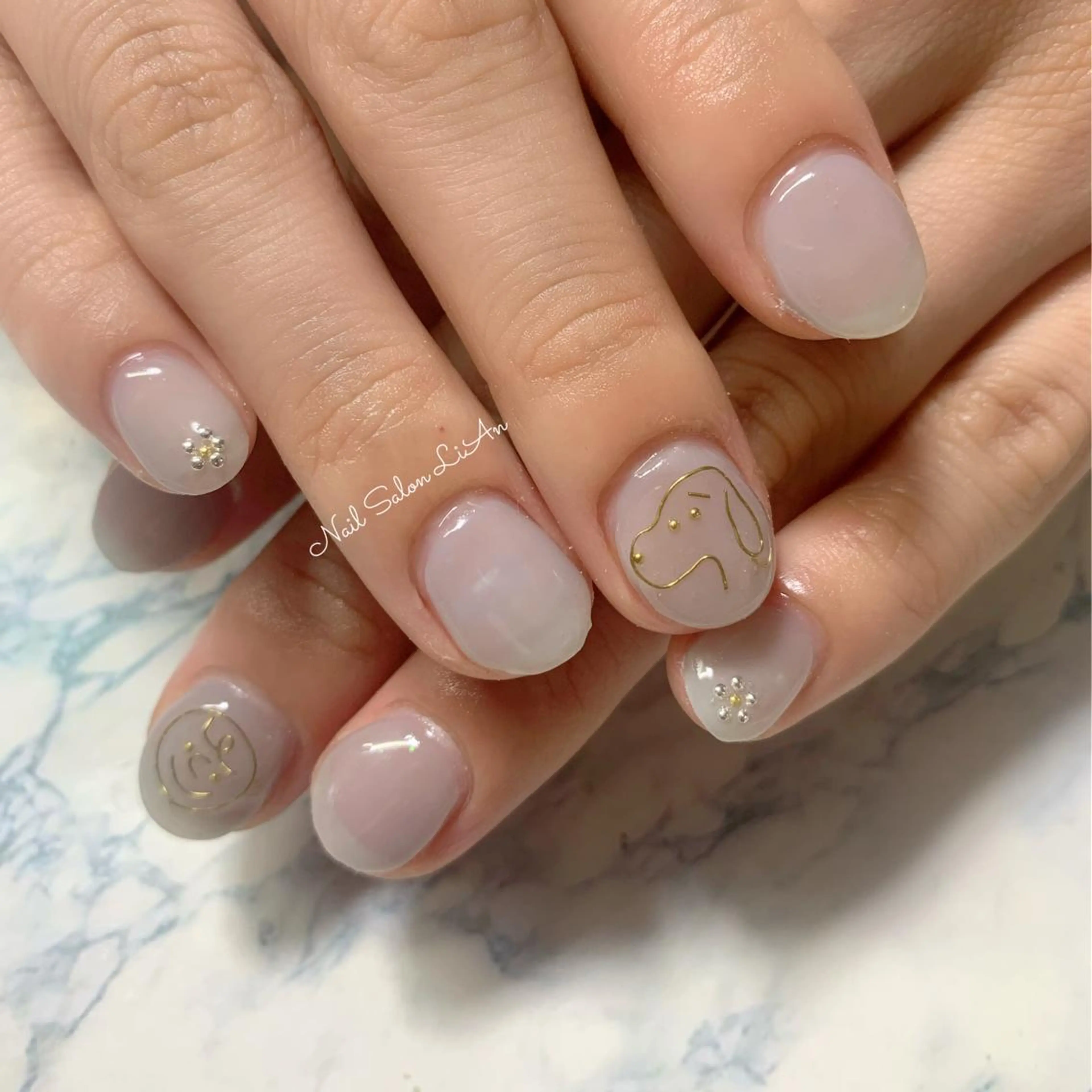 ネイル ハンドネイル NailSalon LiAnのネイルデザイン