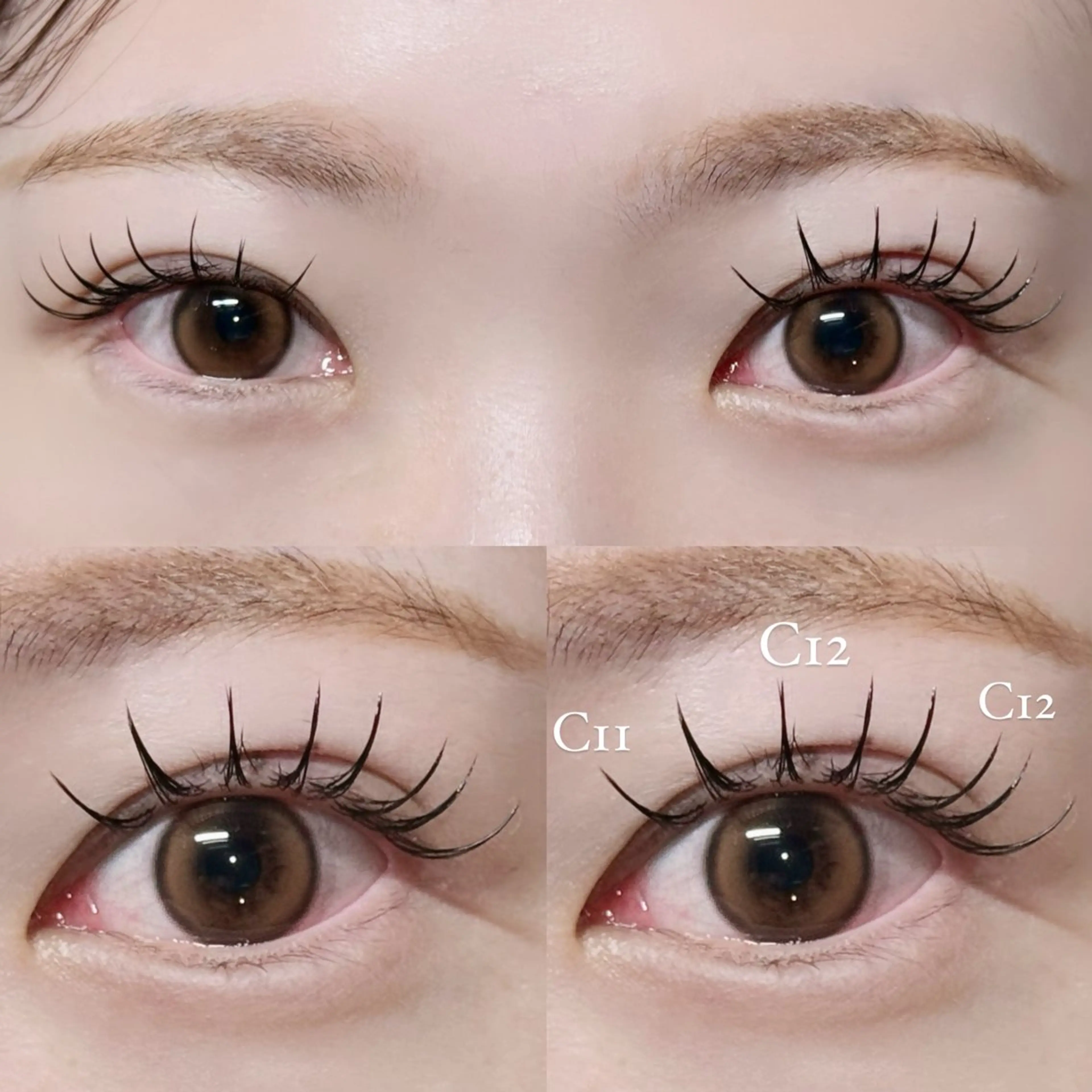 マツエク・マツパ フラットラッシュ マツエク 長谷川 湖虹のマツエク・マツパデザイン