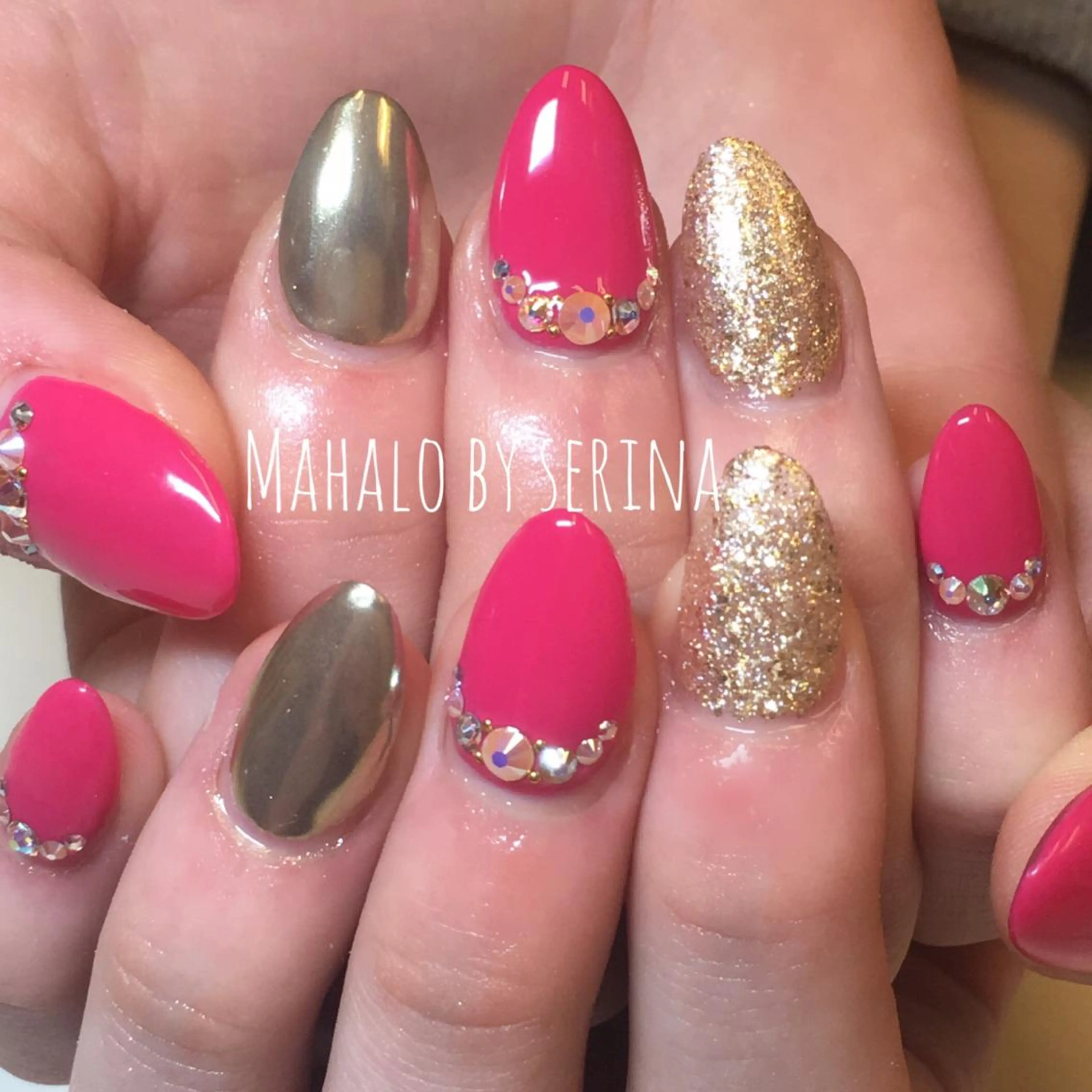 ショート ネイル SUNNY BAE. SERINAのネイルデザイン