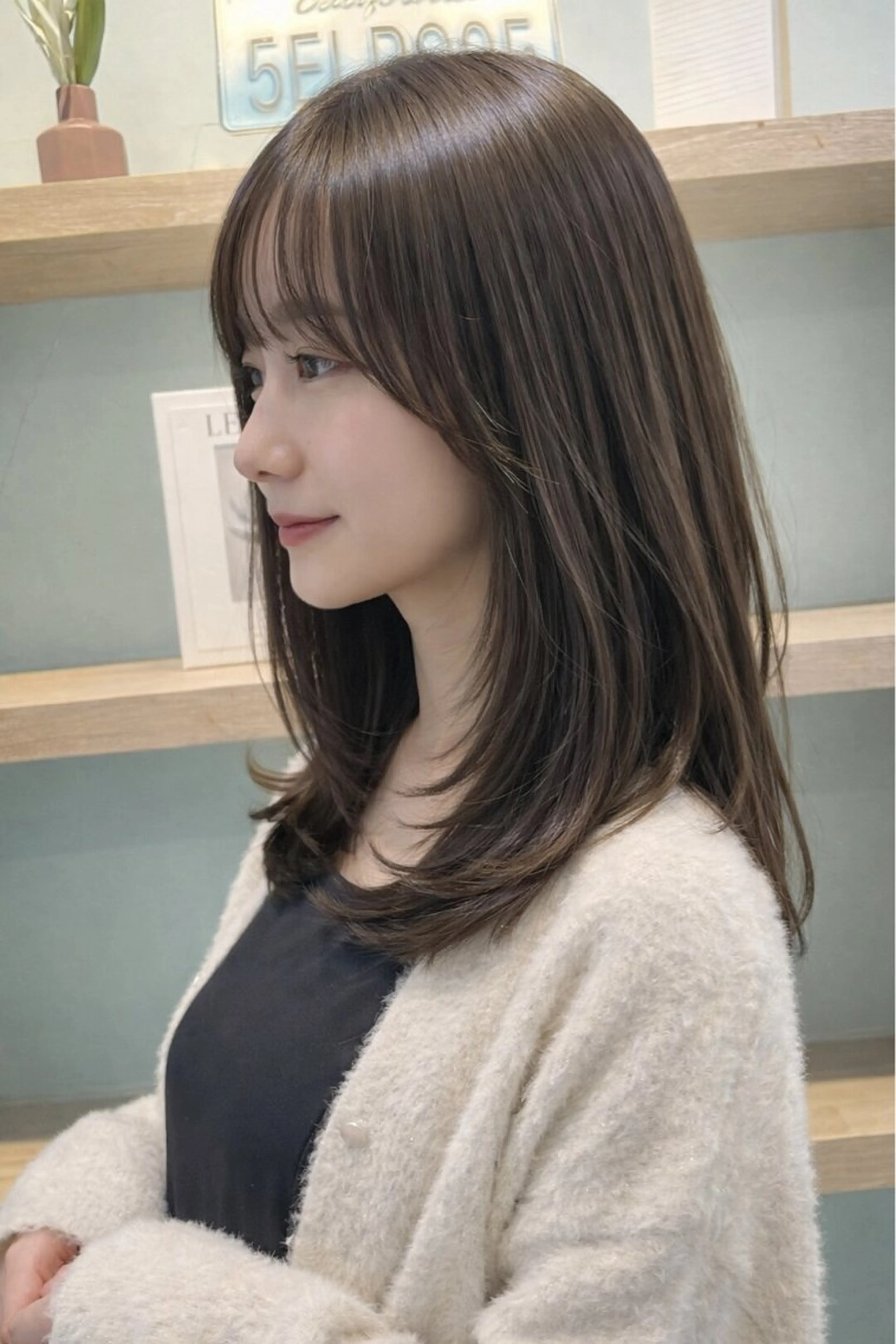 【✨2回目3回目ご来店限定✨】カット➕選べるカラー➕超音波トリートメントの写真