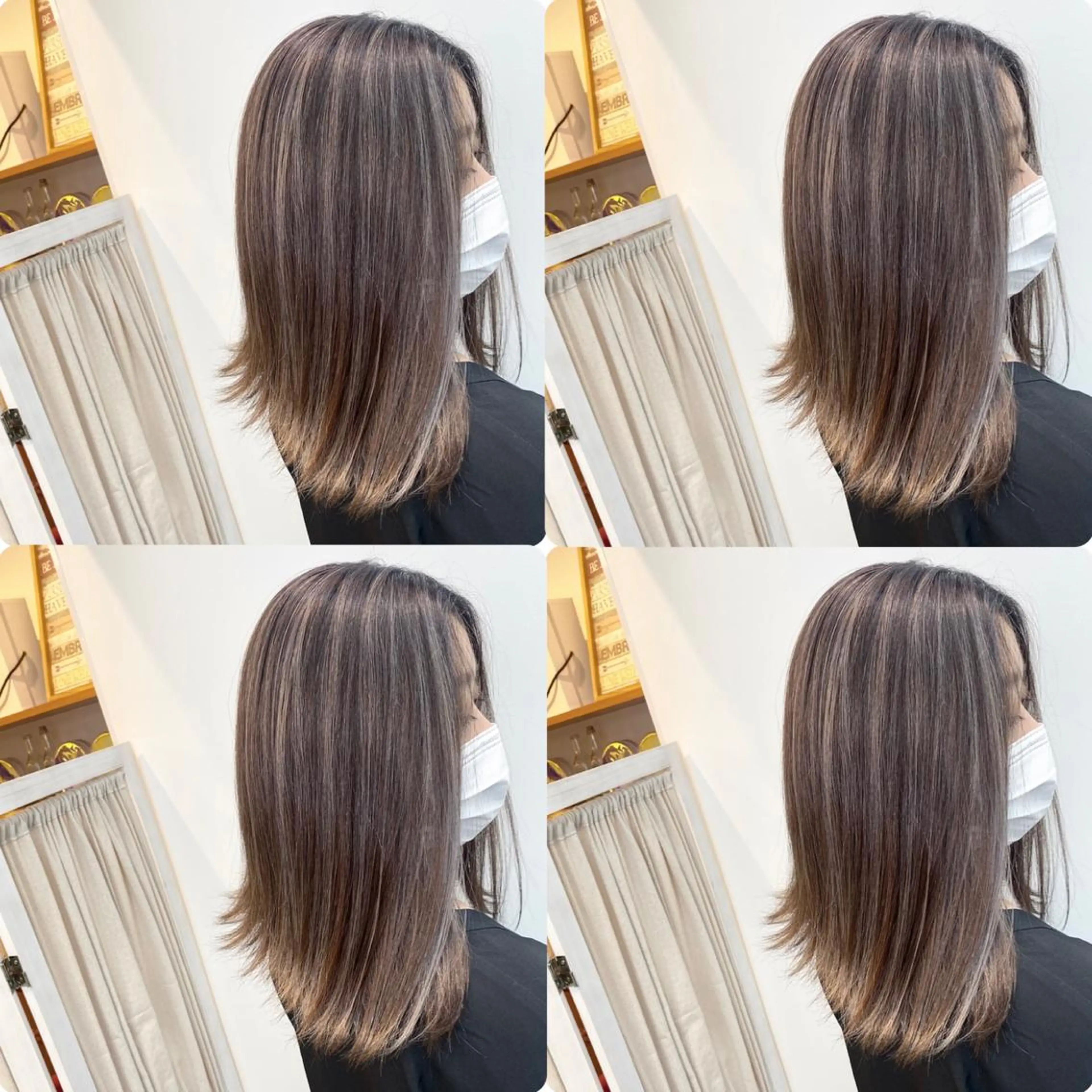 ミディアム カラー 【カラー指名No 1✨】HIBIKIのヘアスタイル