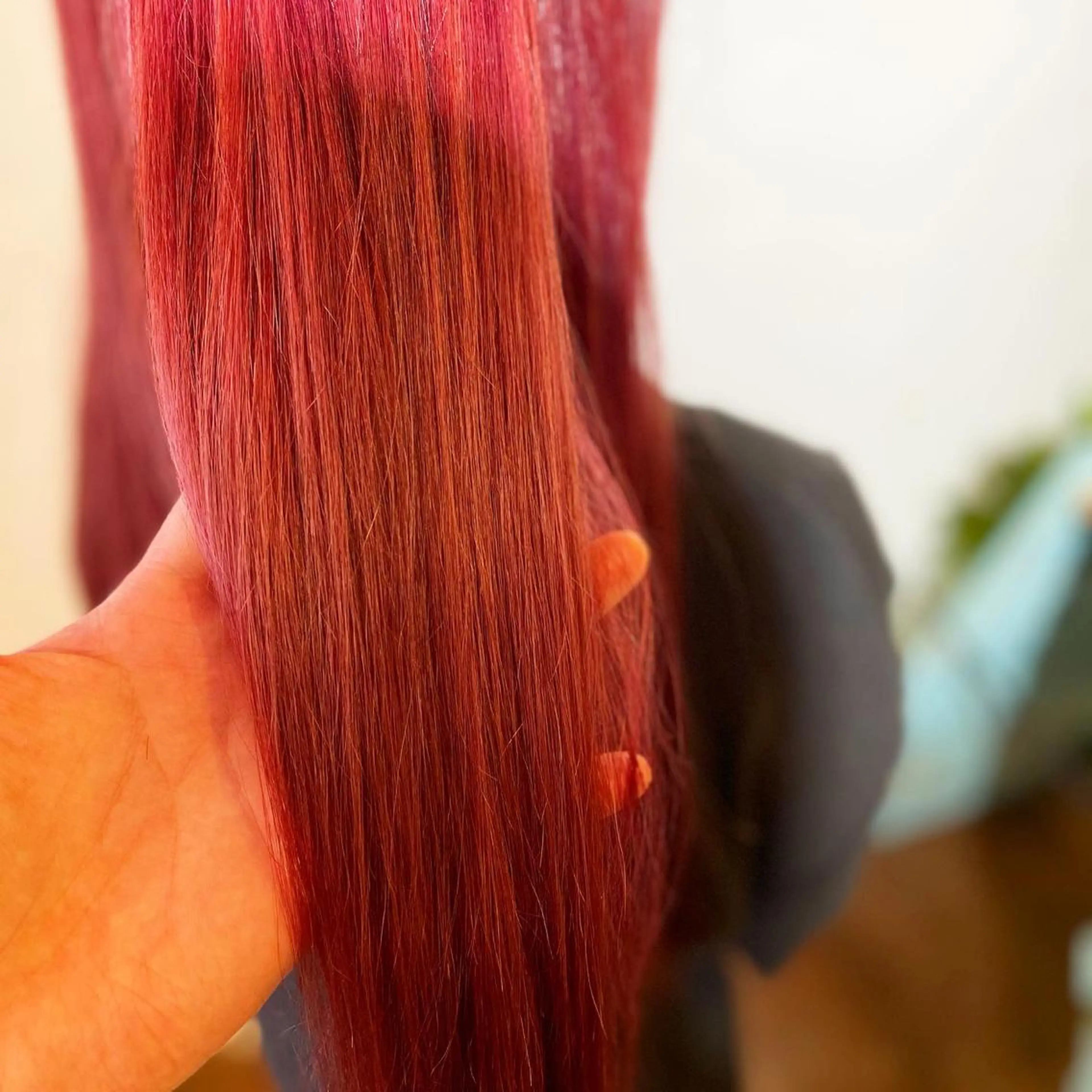 ロング カラー ヘアアレンジ インナーカラー 韓国風ヘア レイヤーカット トリートメント 酸熱トリートメント ヘアカラー トリートメント Add9 柳田健登のヘアスタイル