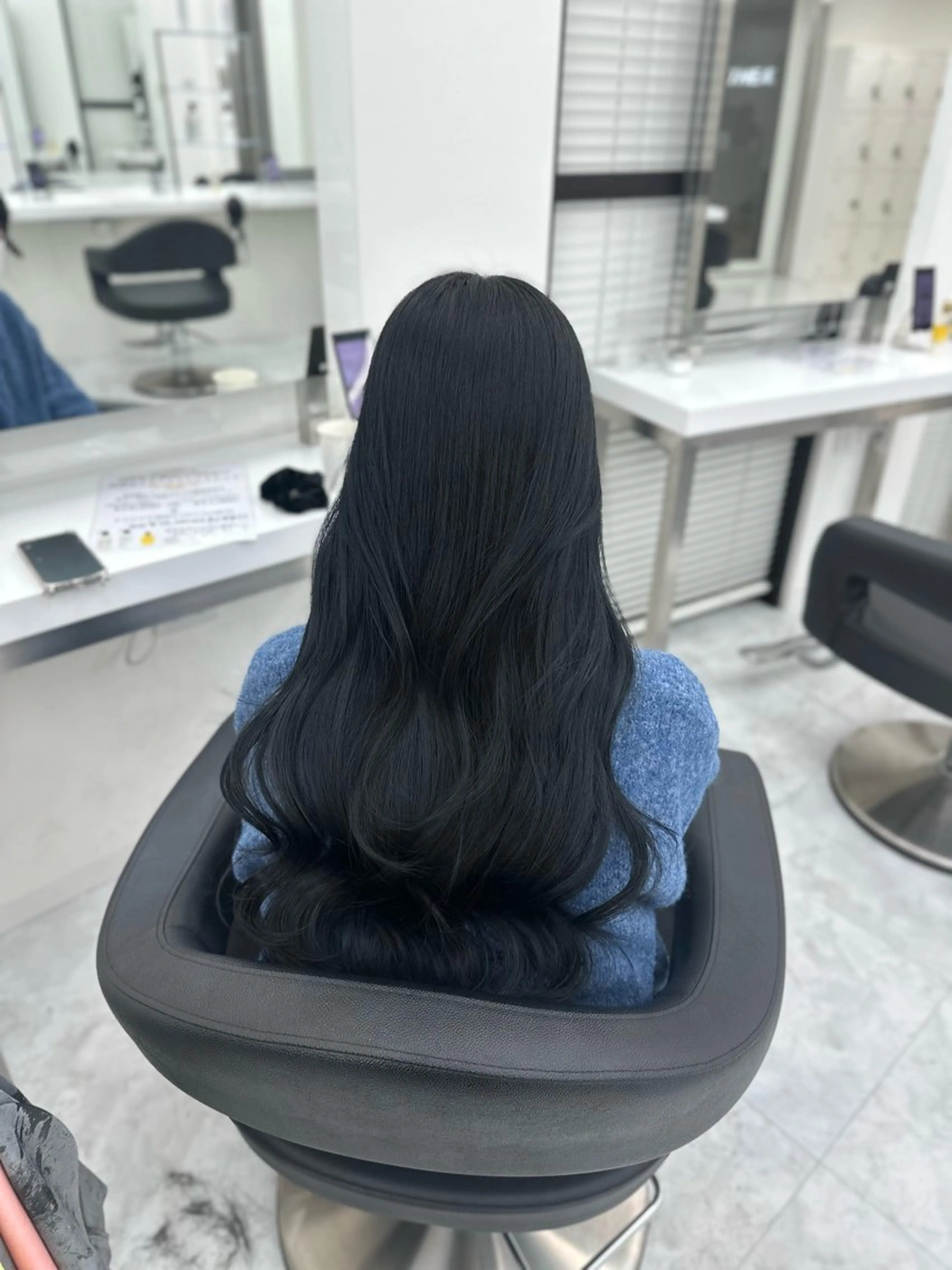 ロング カラー カット ヘアカラー トリートメント ヘッドスパ ヘアセット ガーリーstyle ❤︎misaki🏹のヘアスタイル