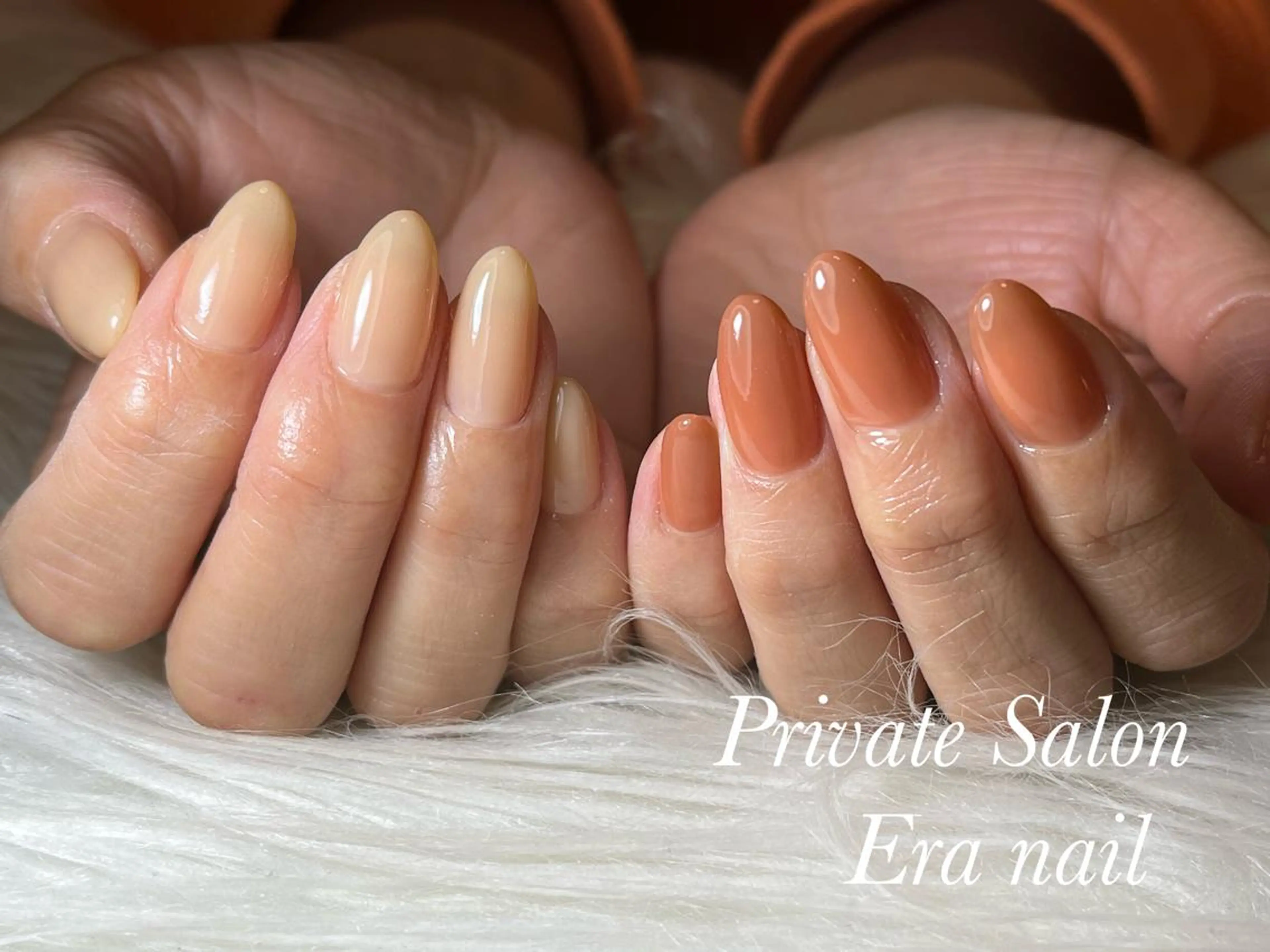 ネイル ワンカラーネイル ハンドネイル Era nailのネイルデザイン