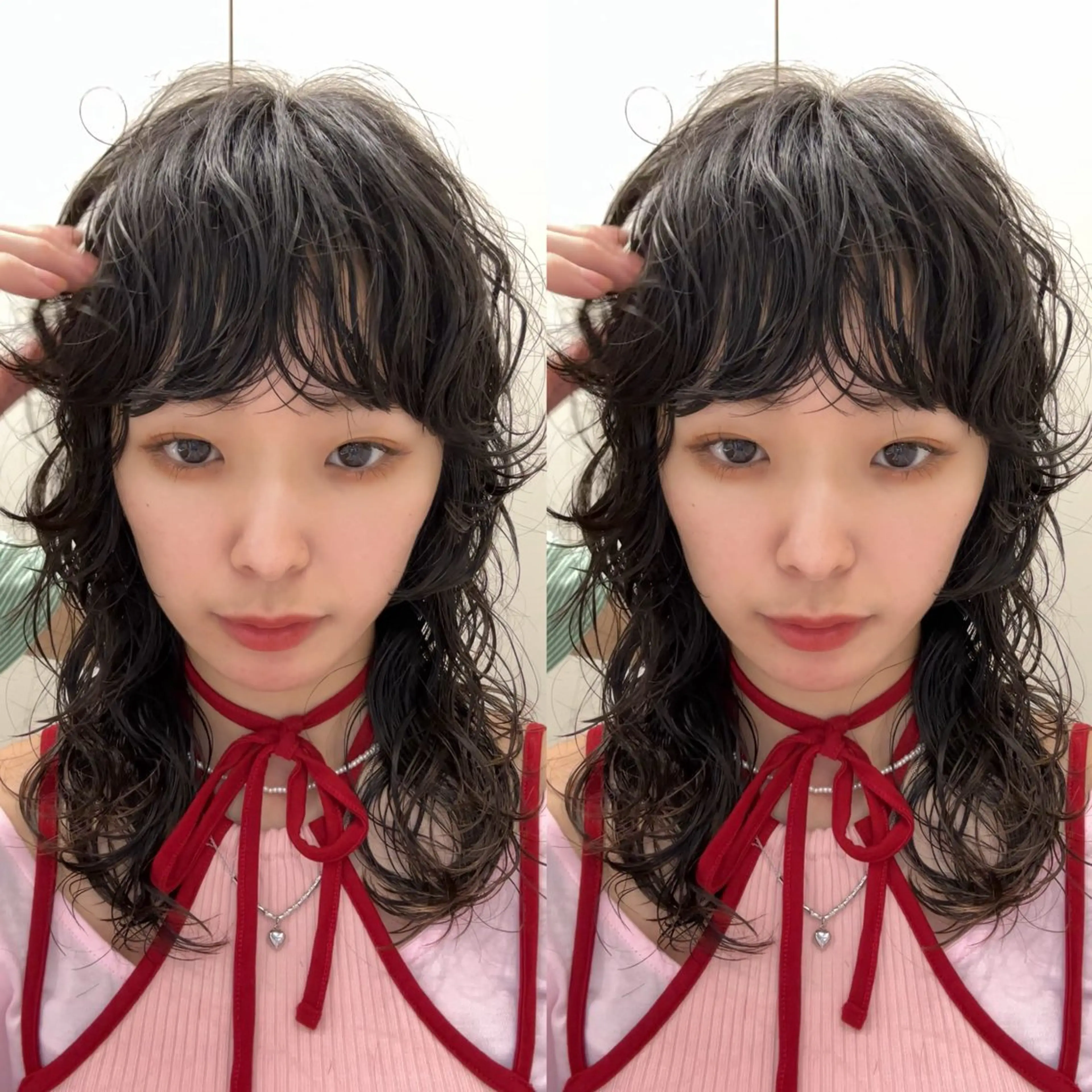 ミディアム パーマ 🌀perm 🌀のヘアスタイル