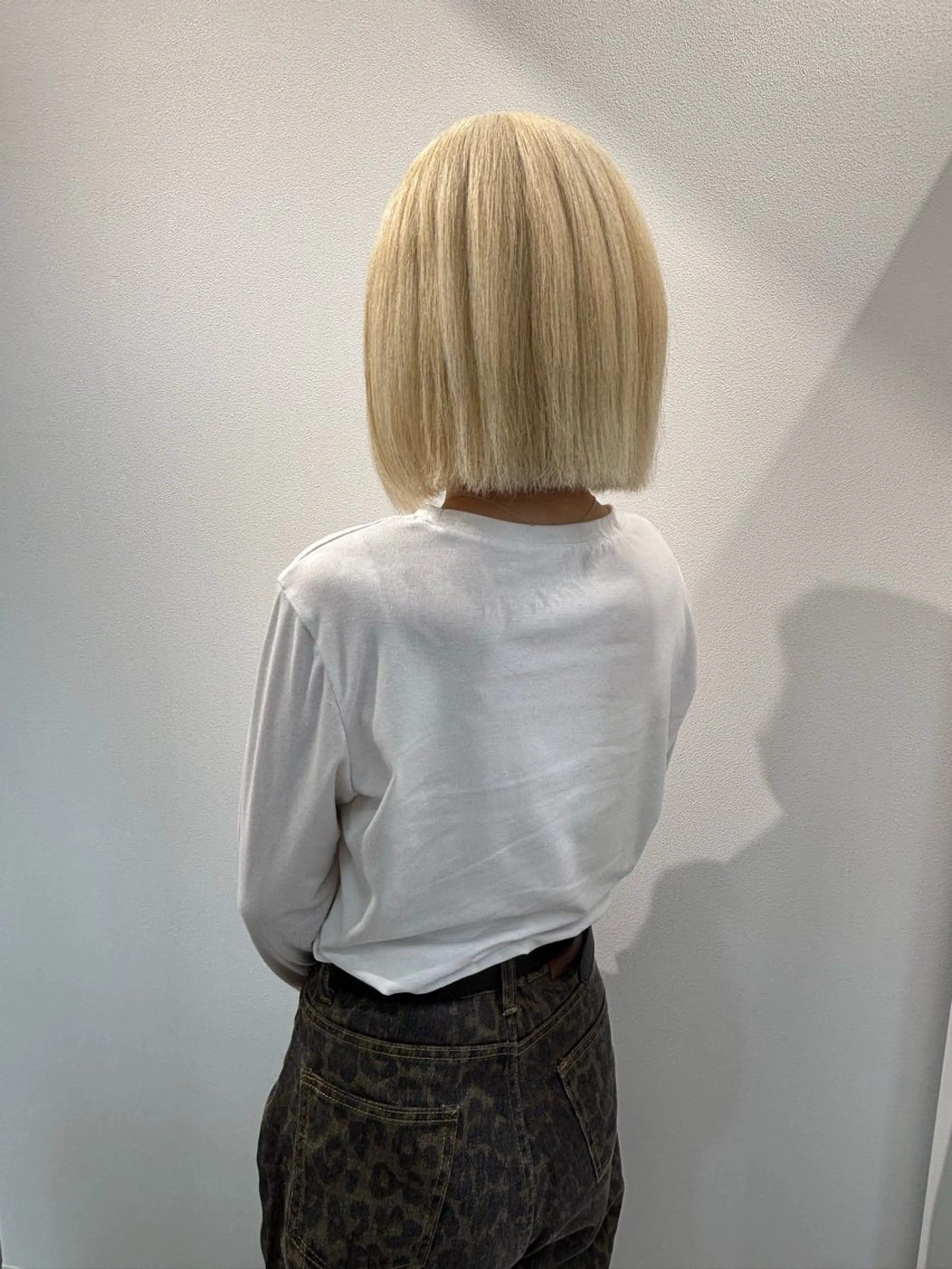 ミディアム ボブ 土橋 雅のヘアスタイル