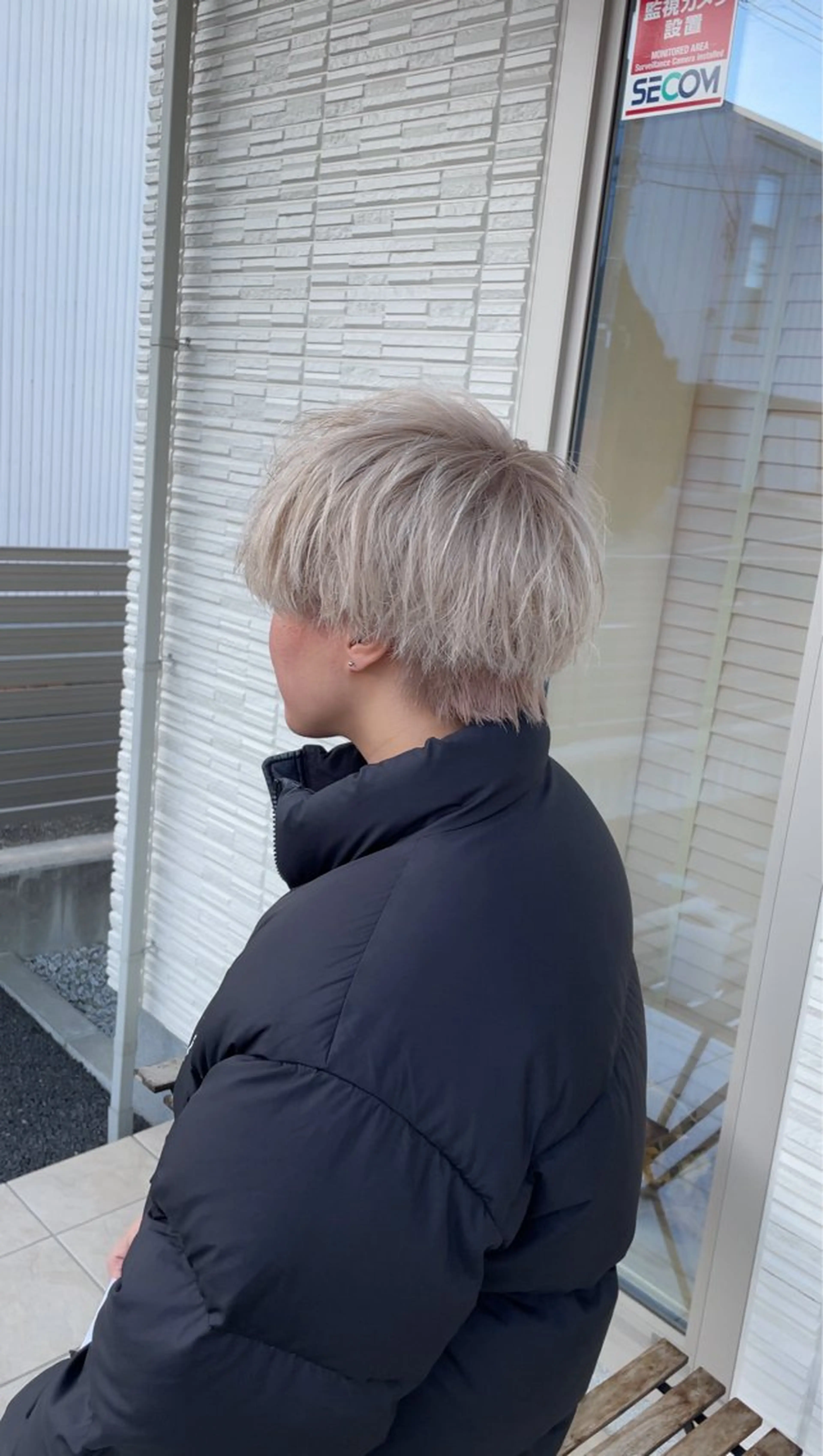 ミディアム カラー ベージュカラー ホワイトベージュ ヘアカラー トリートメント 橋本翔 /レイヤーカットのヘアスタイル