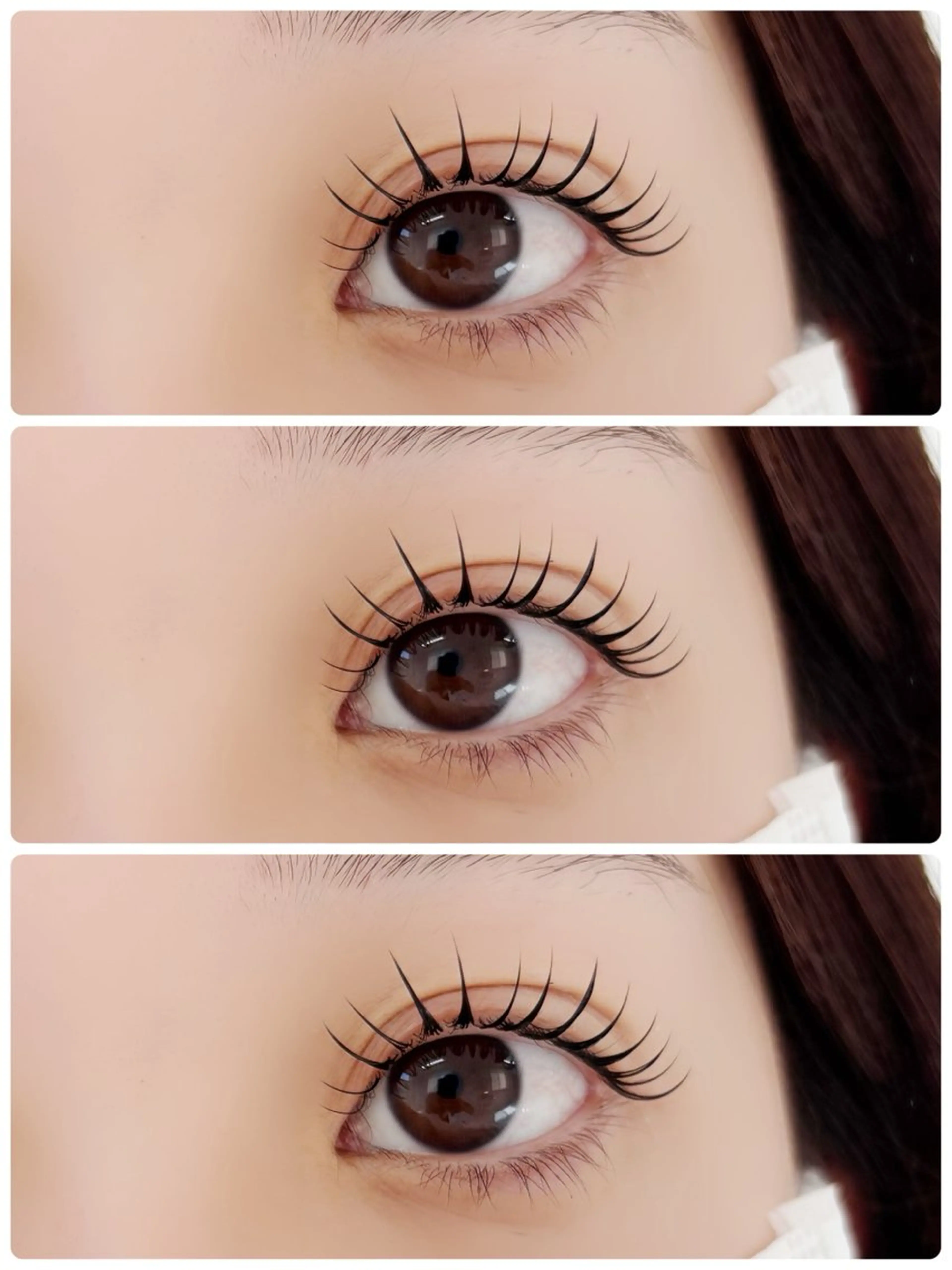 マツエク・マツパ ribbon水戸店所属・原田 美波のマツエク・マツパデザイン