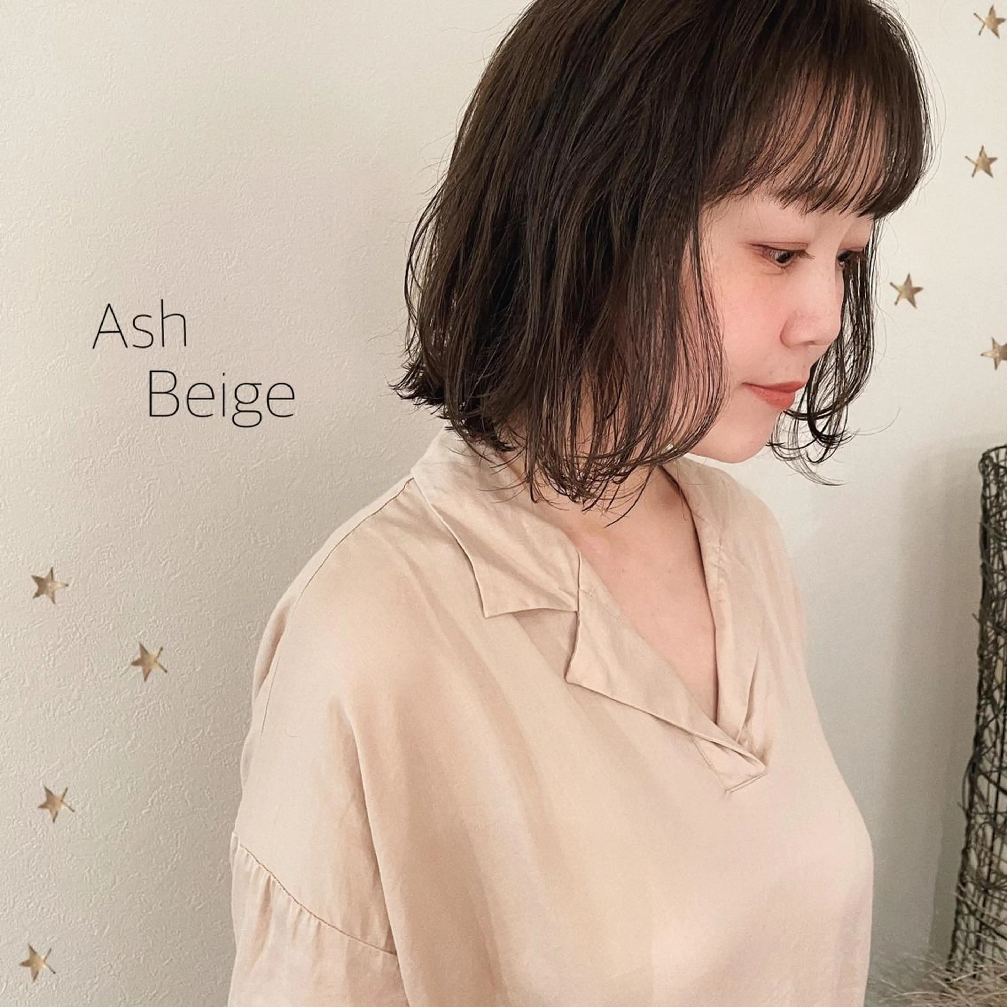 ミディアム カラー カット ヘアカラー salon AKIRA所属・市川 千夏のヘアスタイル