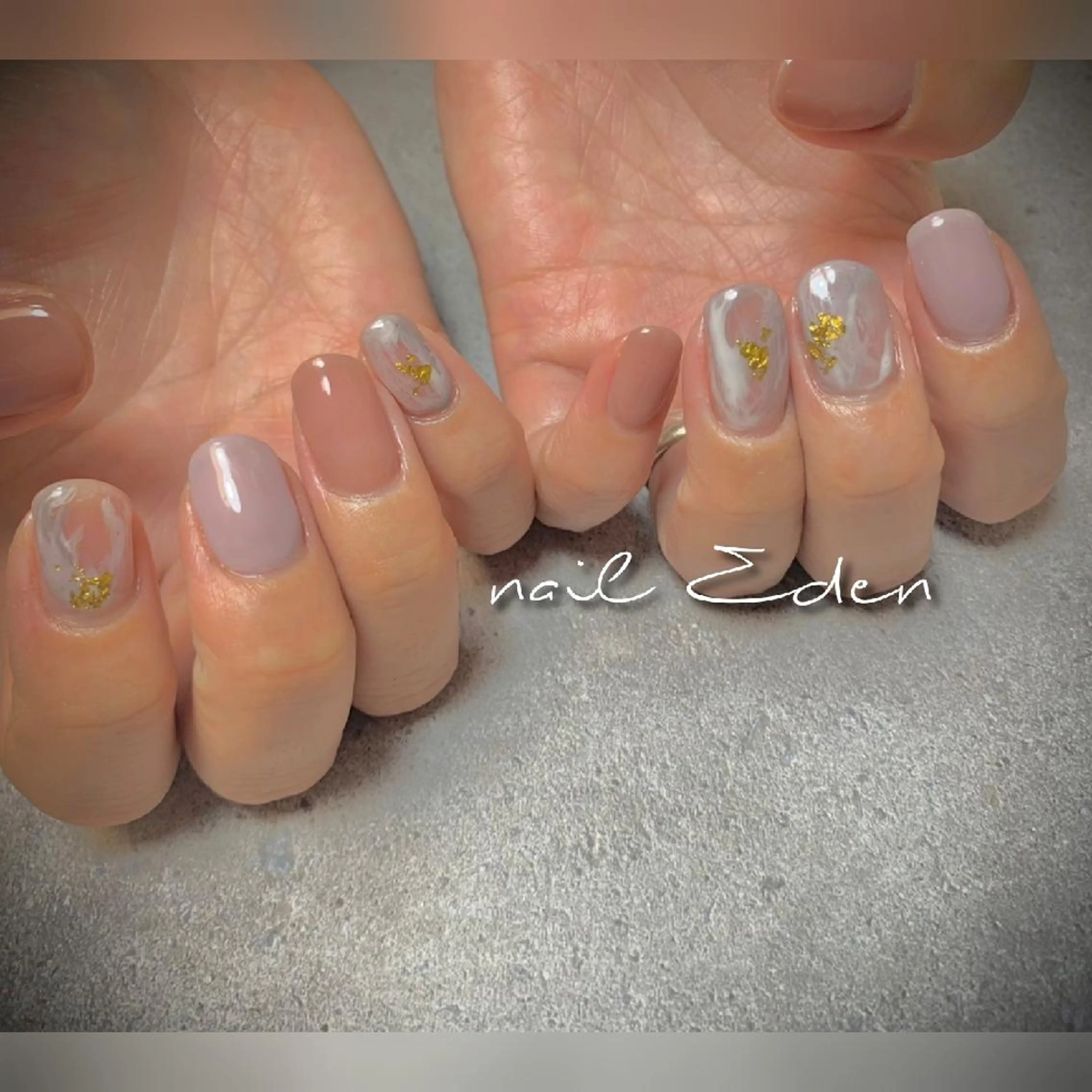 ネイル 持ち込み ハンドネイル ハンドケア Eden　private nail saron所属・Eden ♾️のネイルデザイン