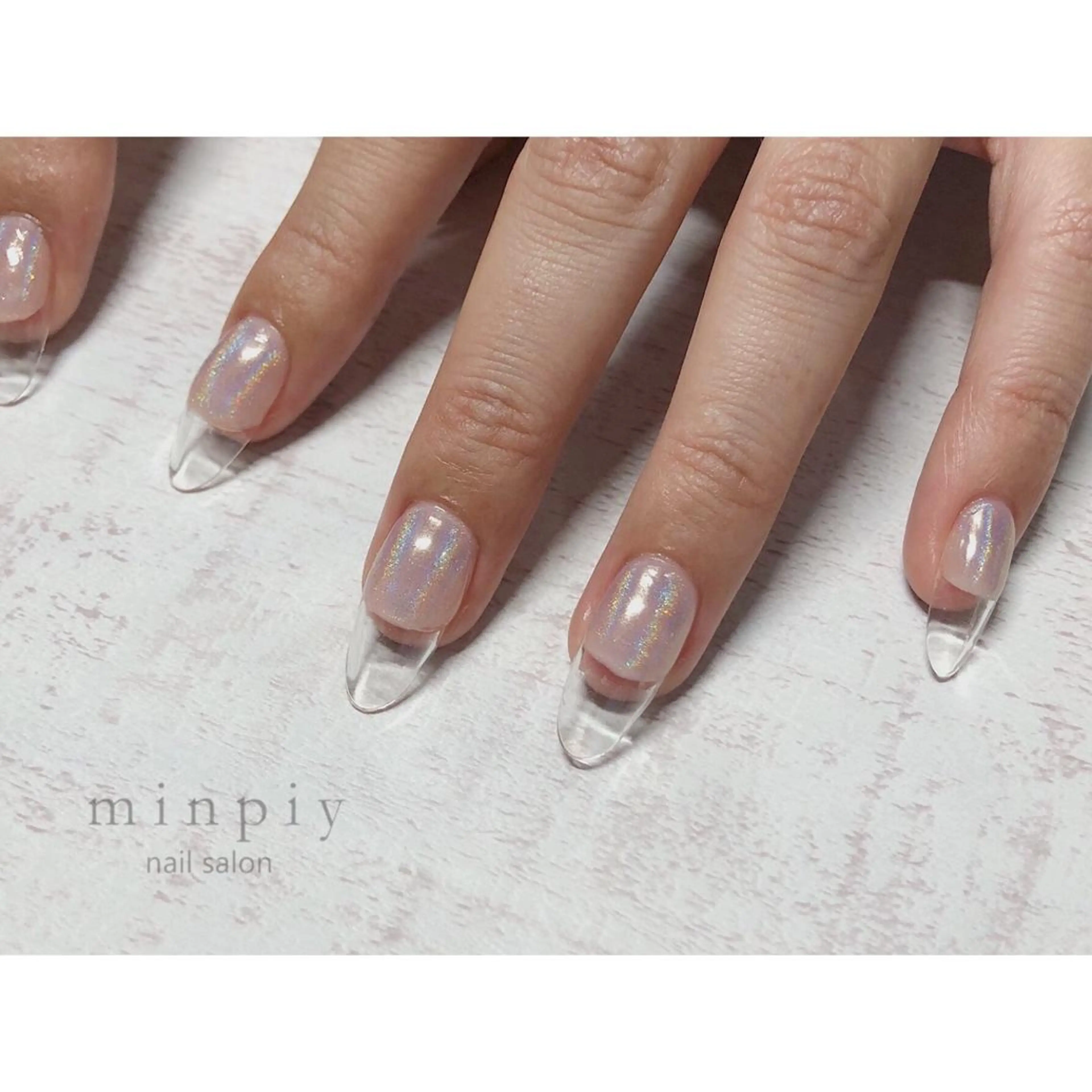 ネイル ハンドネイル 𖡼 yumenoのネイルデザイン