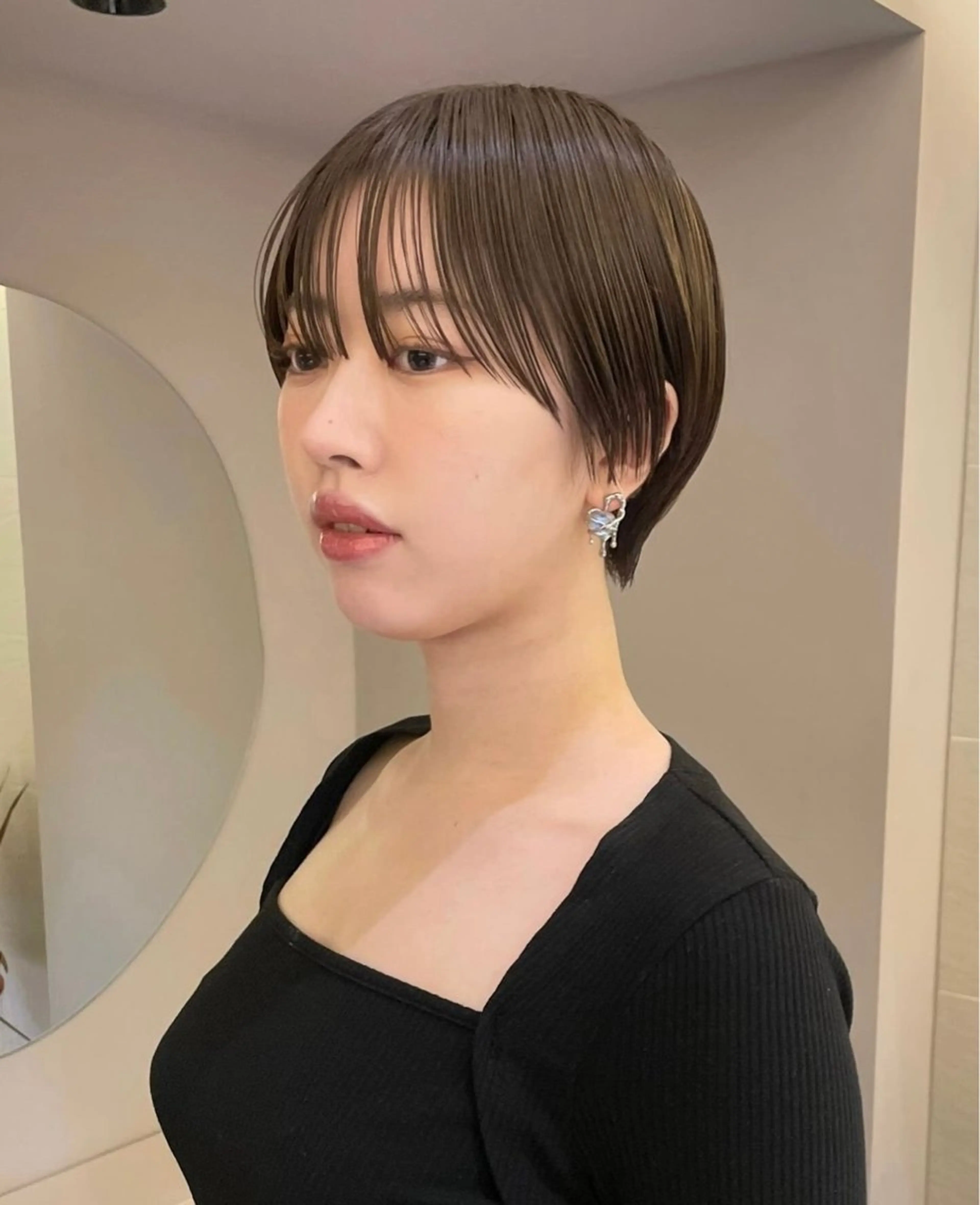 ショート カラー ショートヘア 撮影モデル様募集 直樹のヘアスタイル