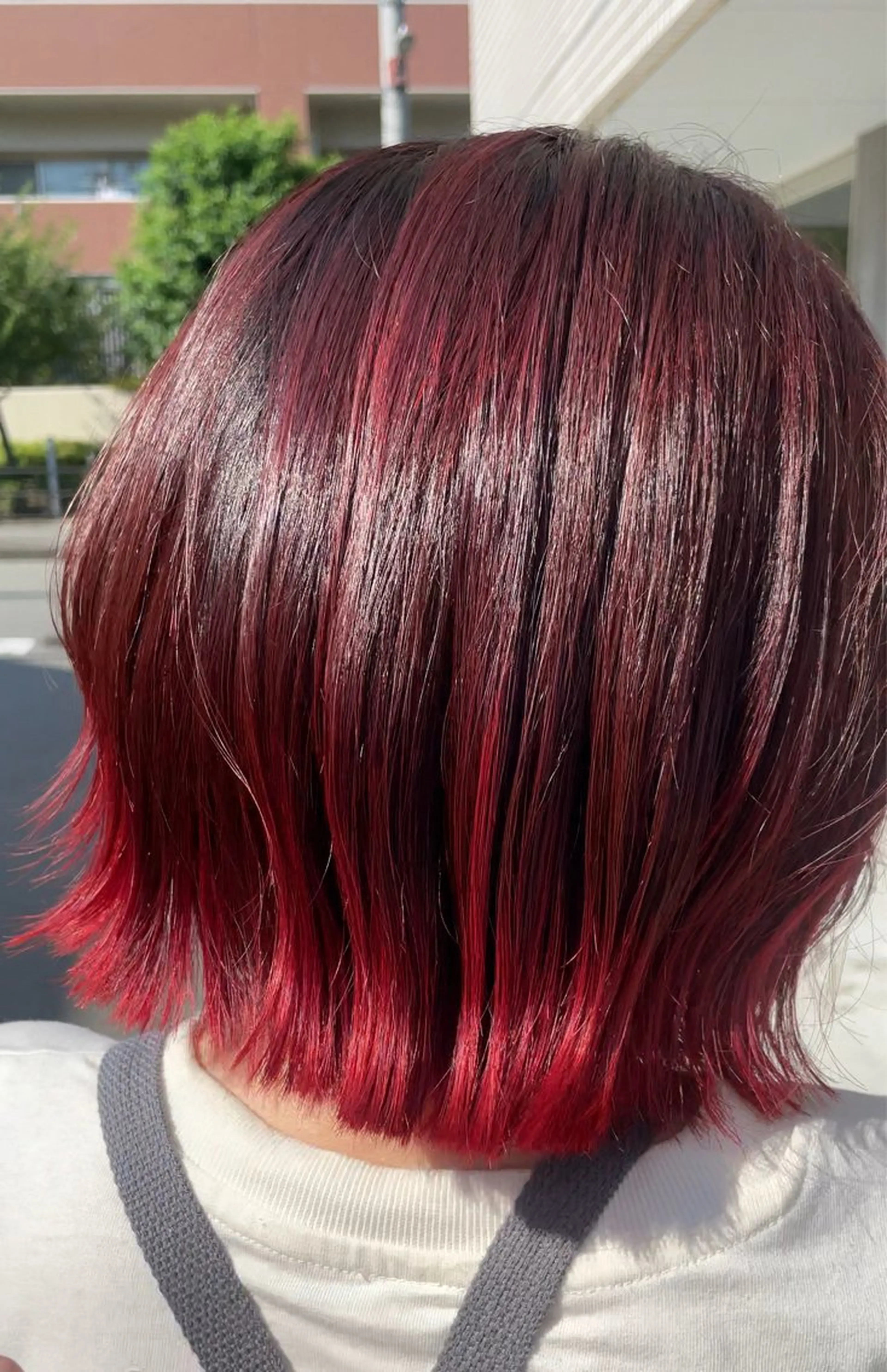 ミディアム カラー TO KOのヘアスタイル