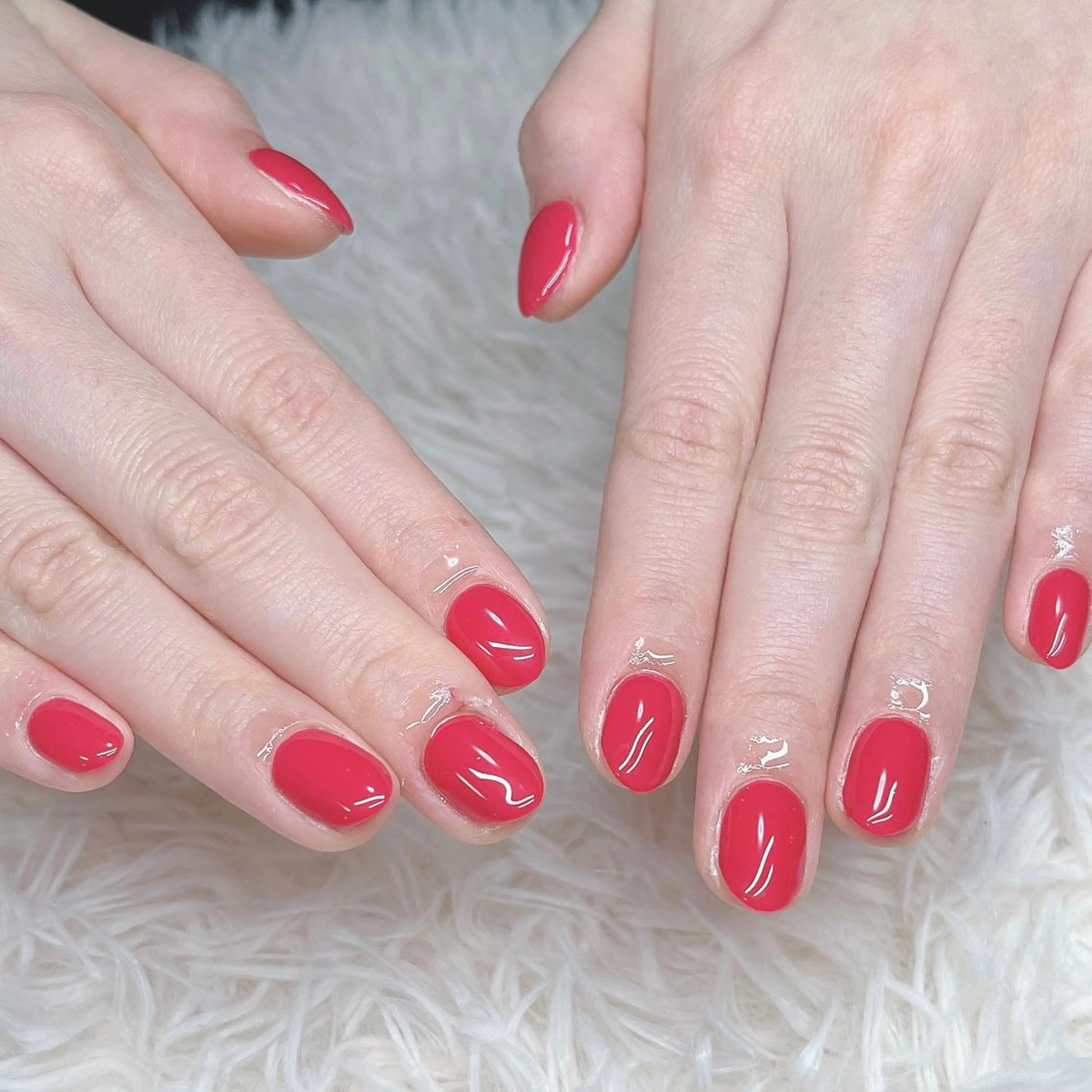 ネイル アートネイル クリアネイル フレンチネイル ジェルネイル ガラスフレンチ 🐕🦺Yappy 💗A-tanのネイルデザイン