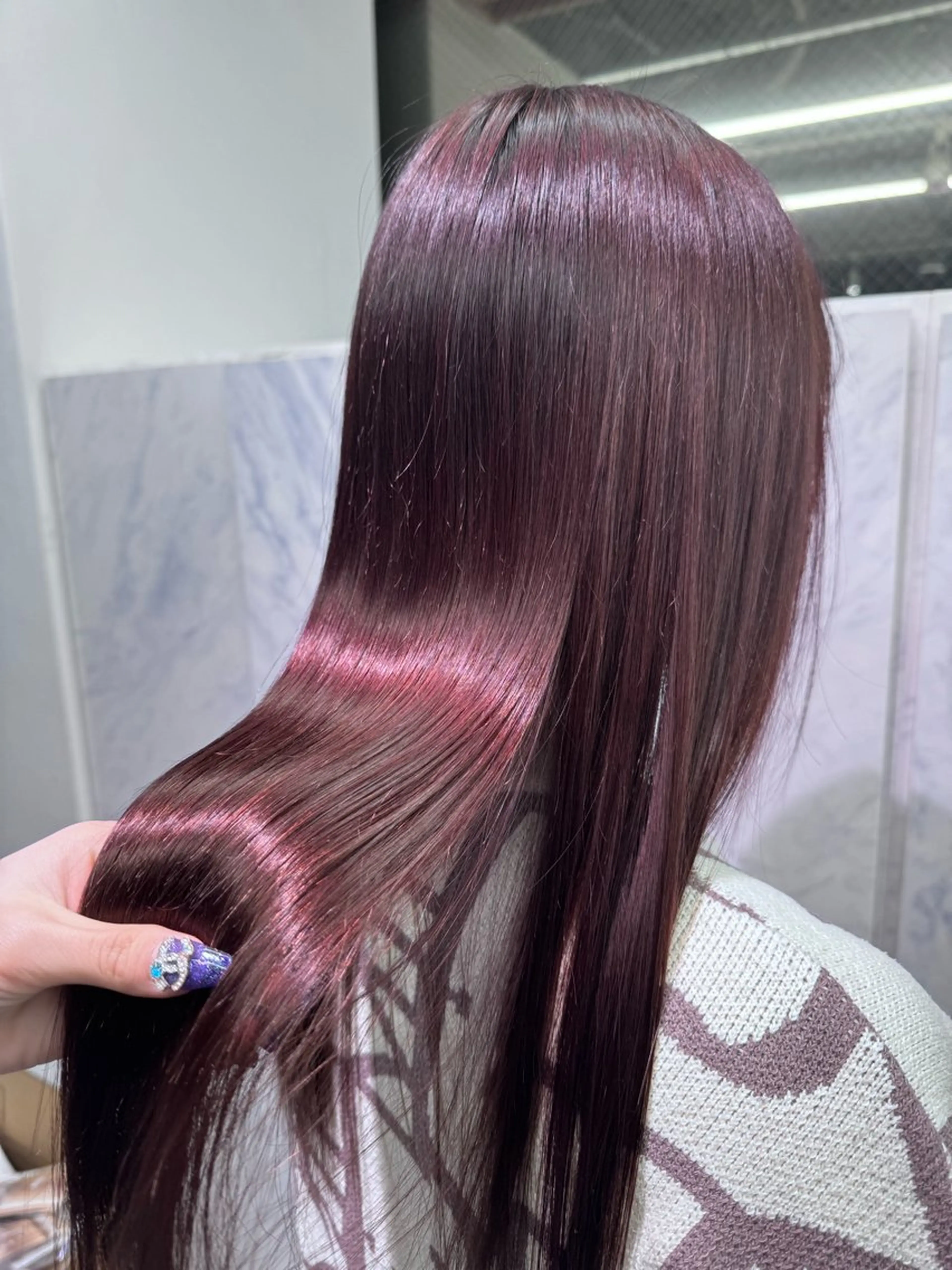 💙ダブルカラー＋髪質改善ケラチントリートメント💙 #渋谷　#原宿の写真