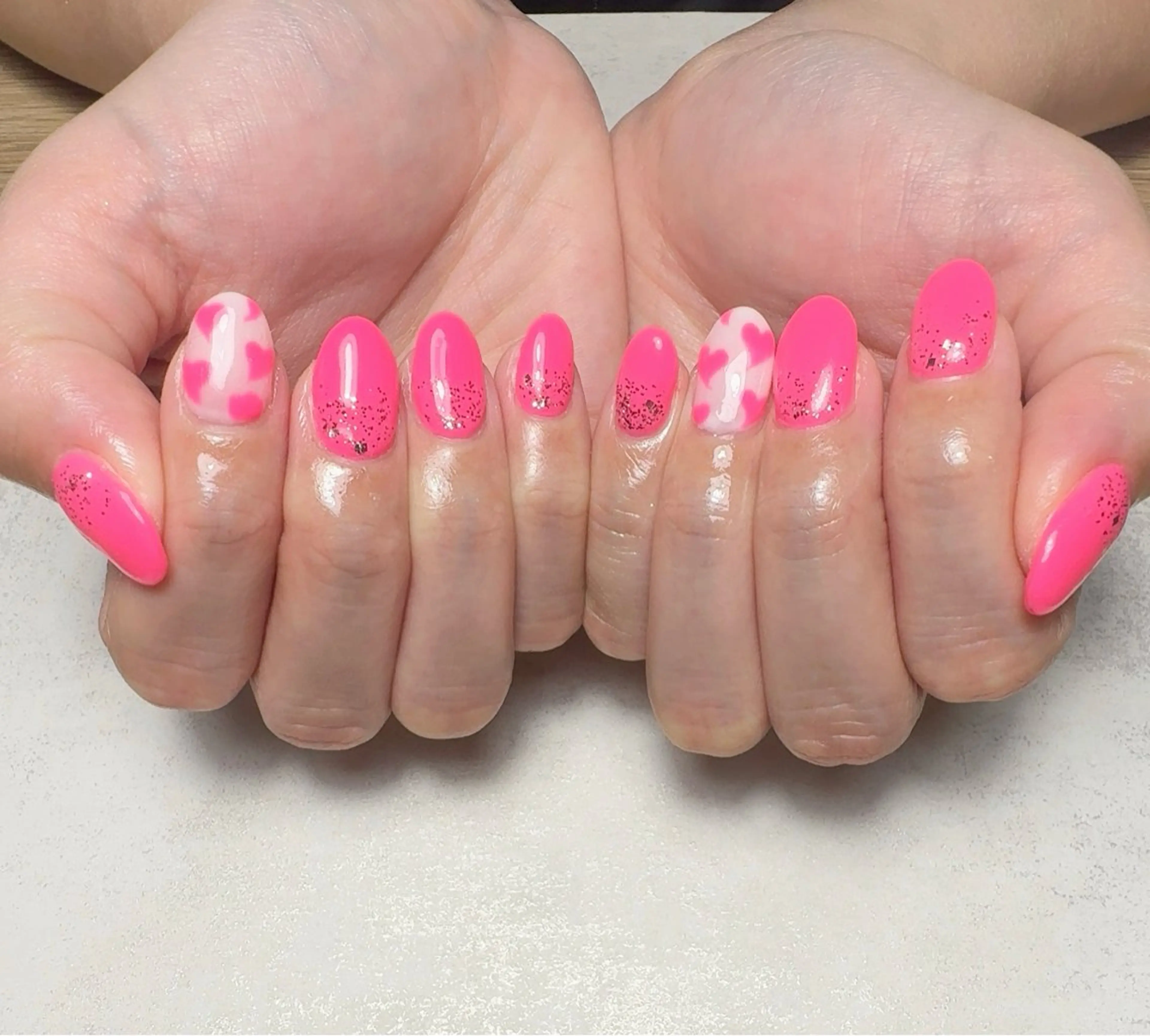 ネイル ピンク Li-fra MIZUKIのネイルデザイン