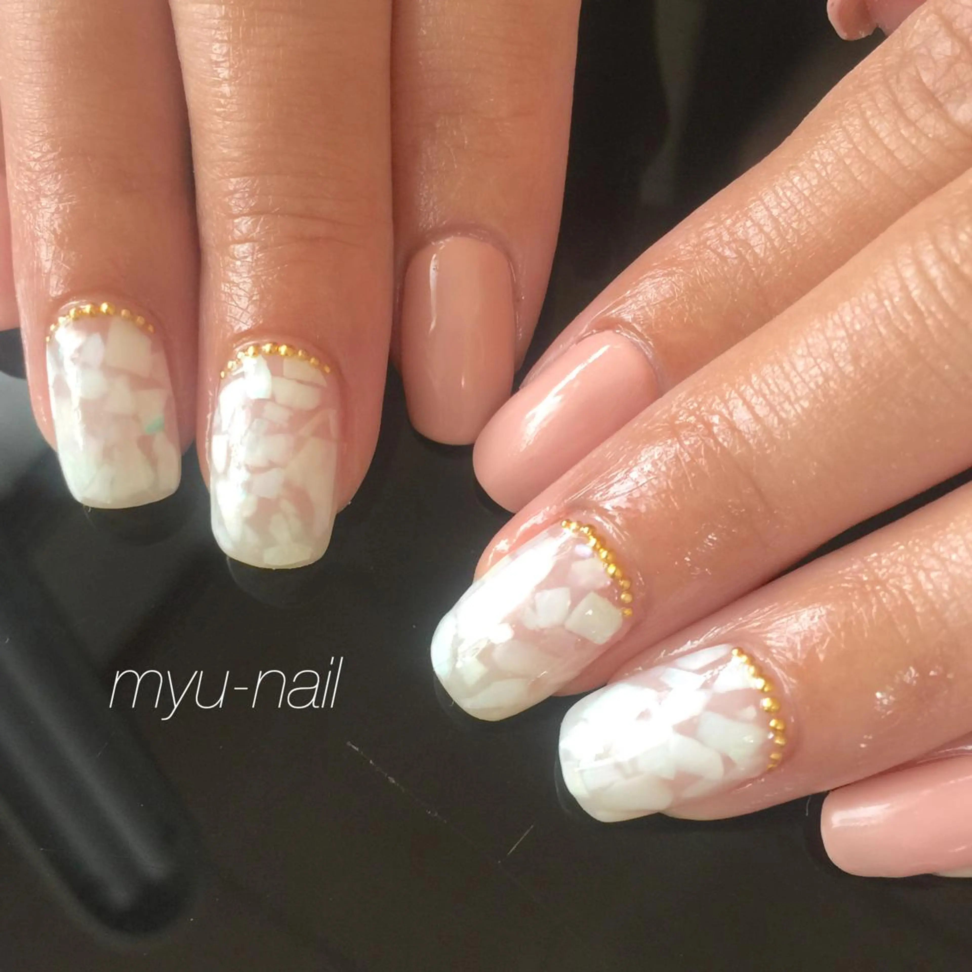 ネイル シンプルネイル ホームサロン myu-nailのネイルデザイン
